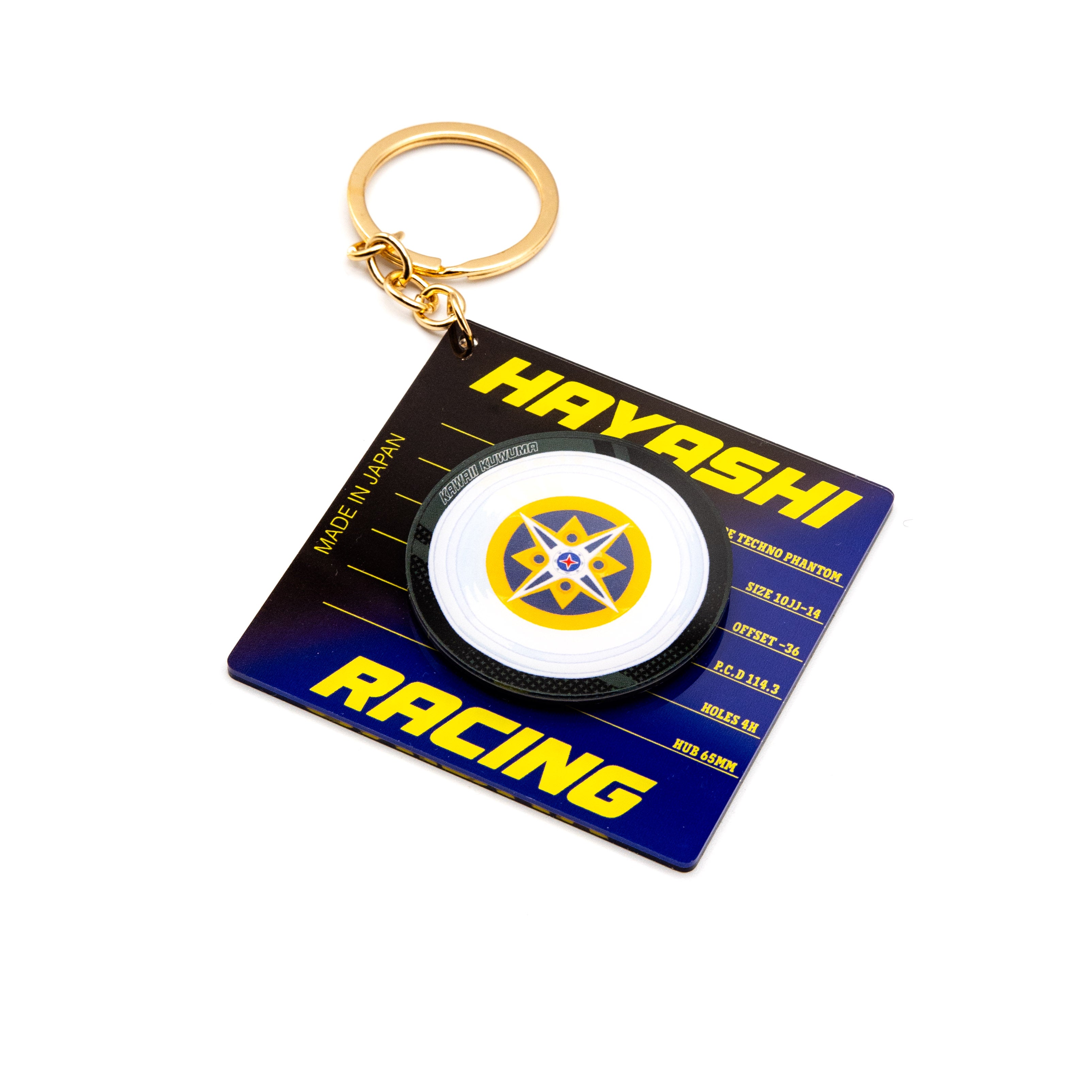 Hayashi Techno Phantom Spinny Wheel Keychain