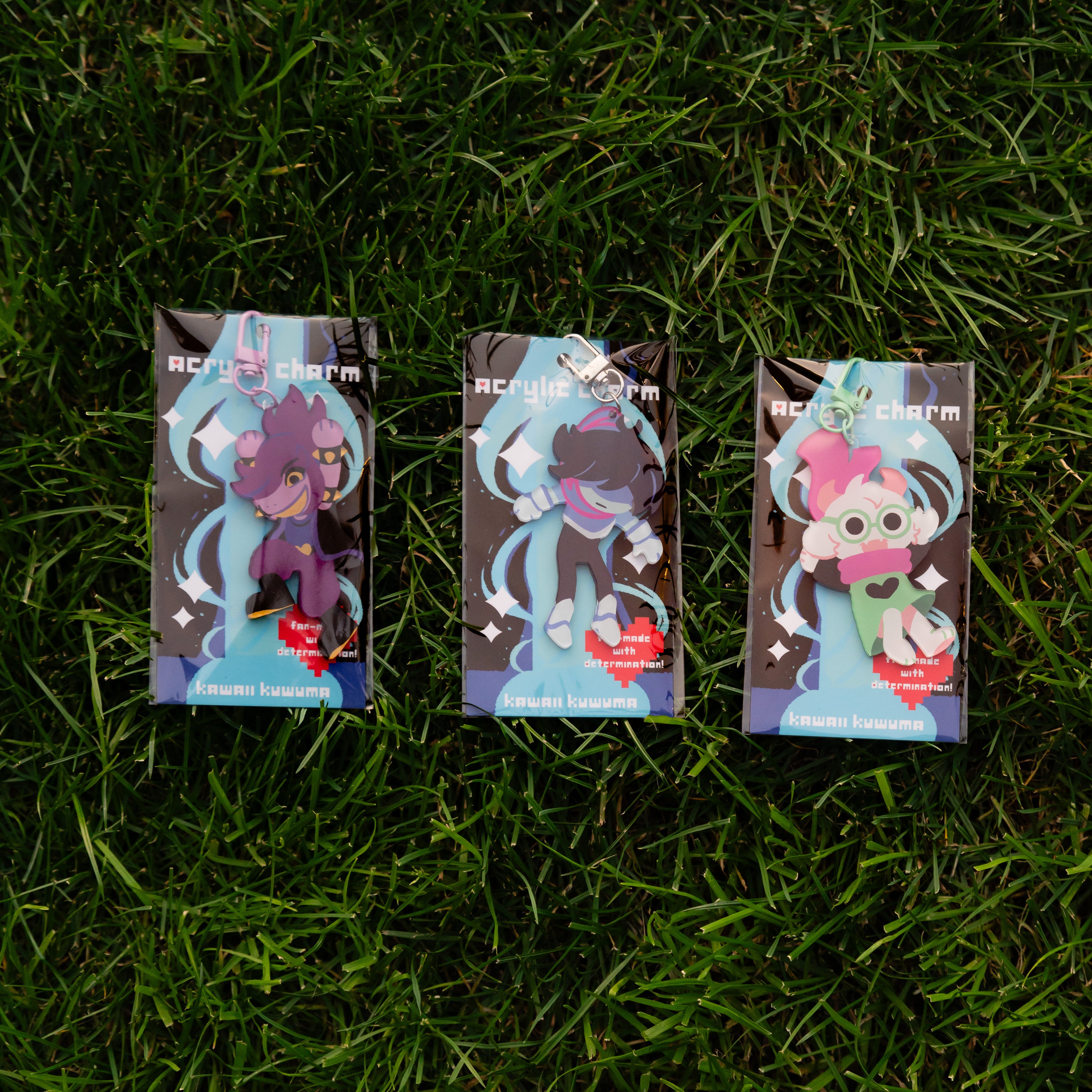 Deltarune Fan Acrylic Charms