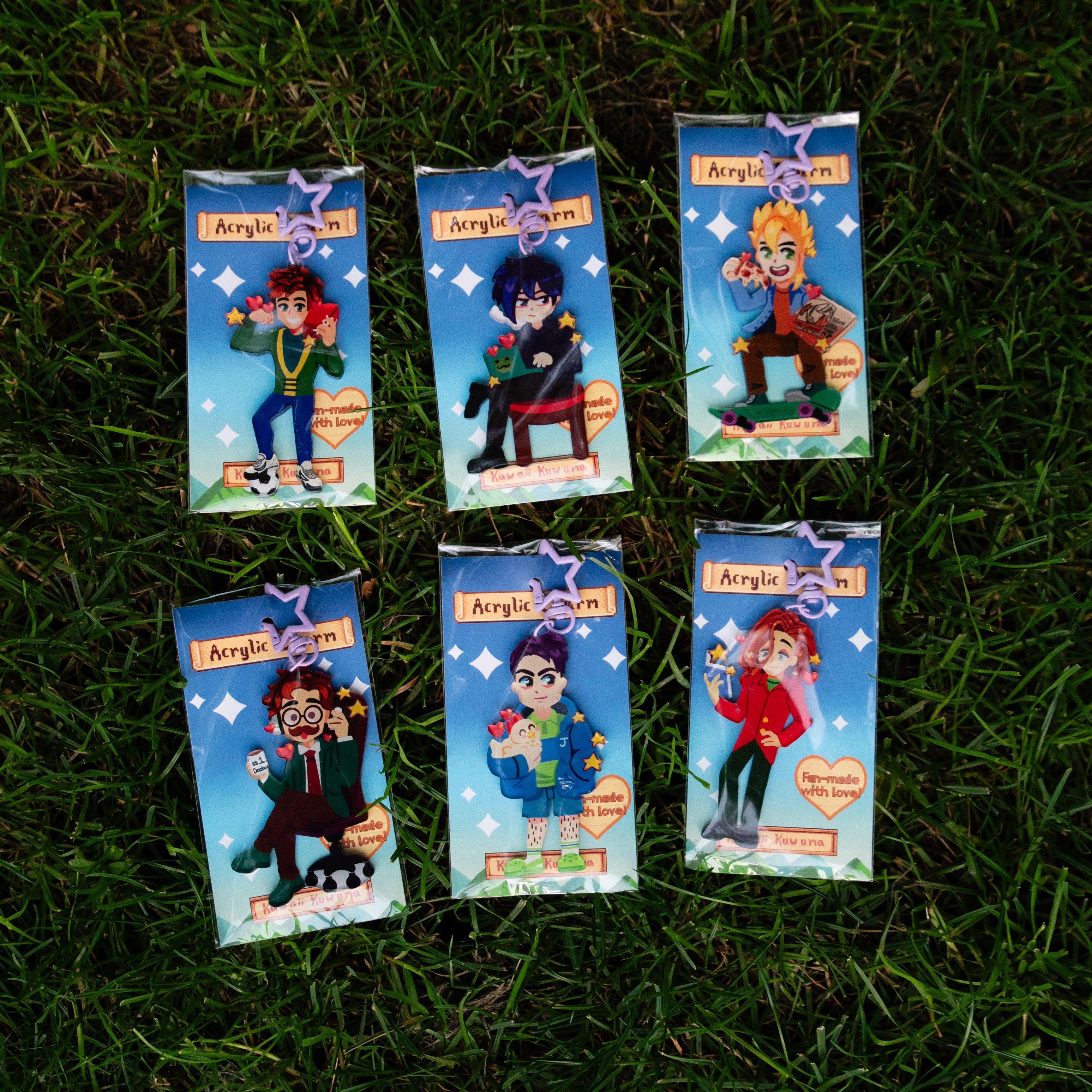 Stardew Fan Acrylic Charms