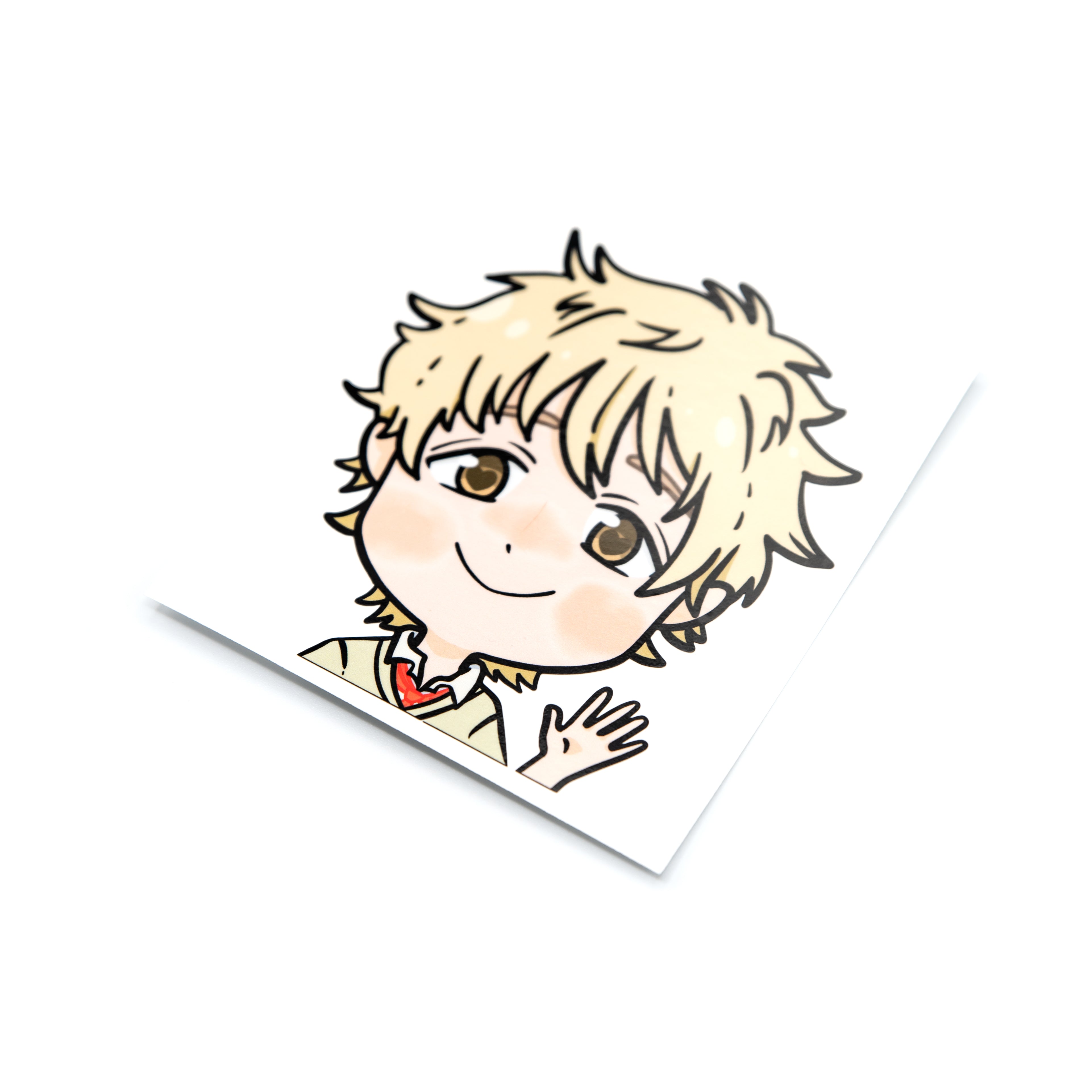 Shima-kun Peeking Sticker