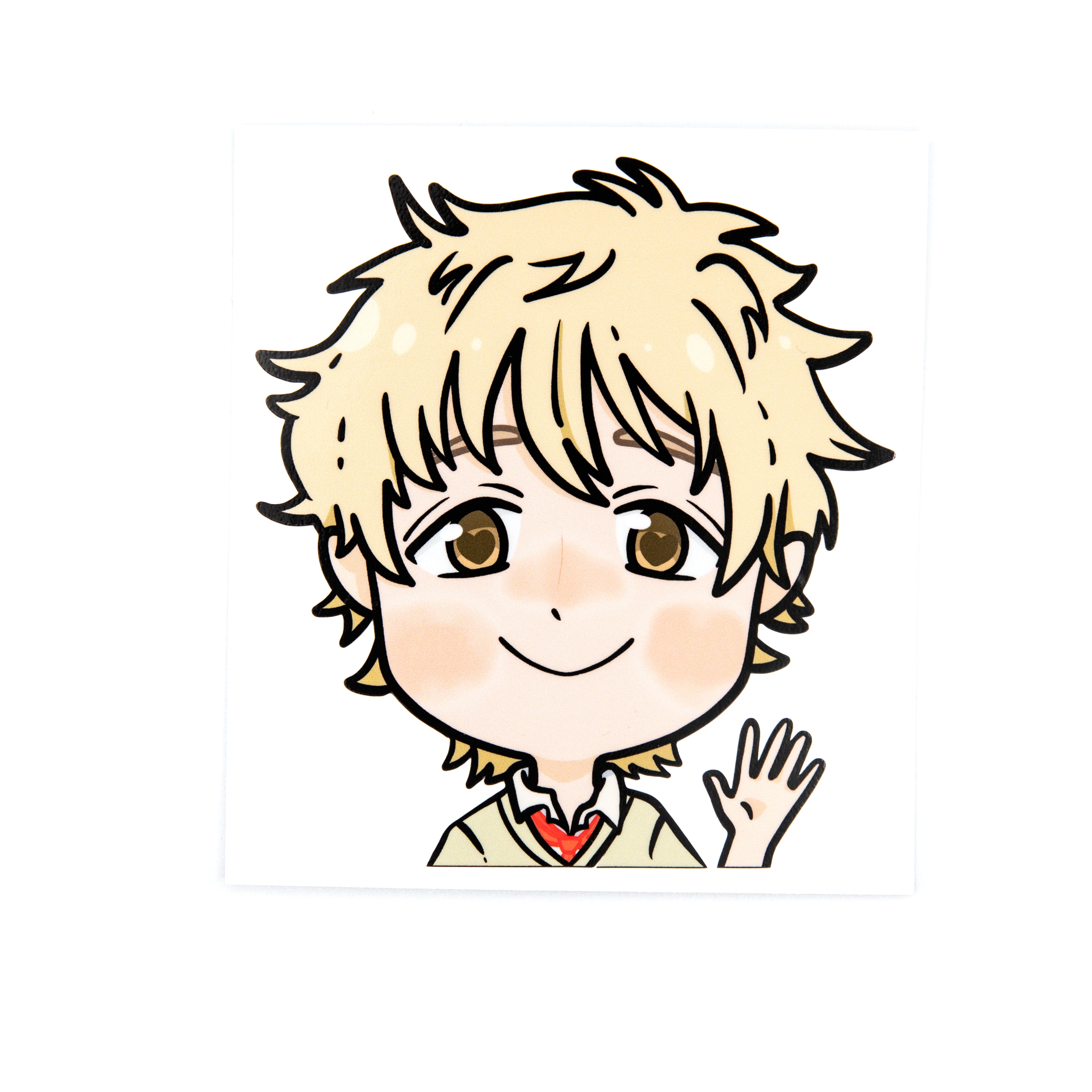 Shima-kun Peeking Sticker