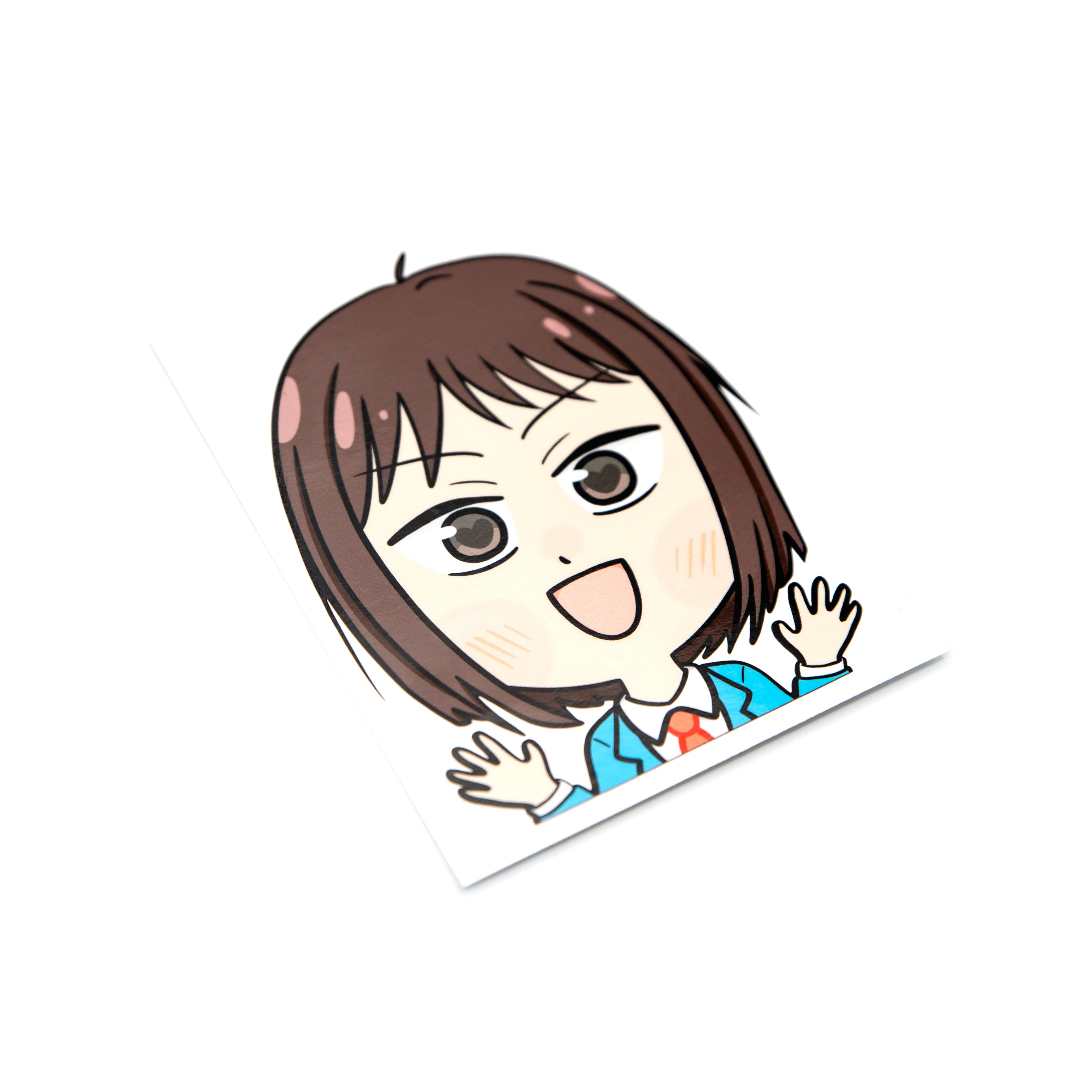 Mitsumi Peeking Sticker