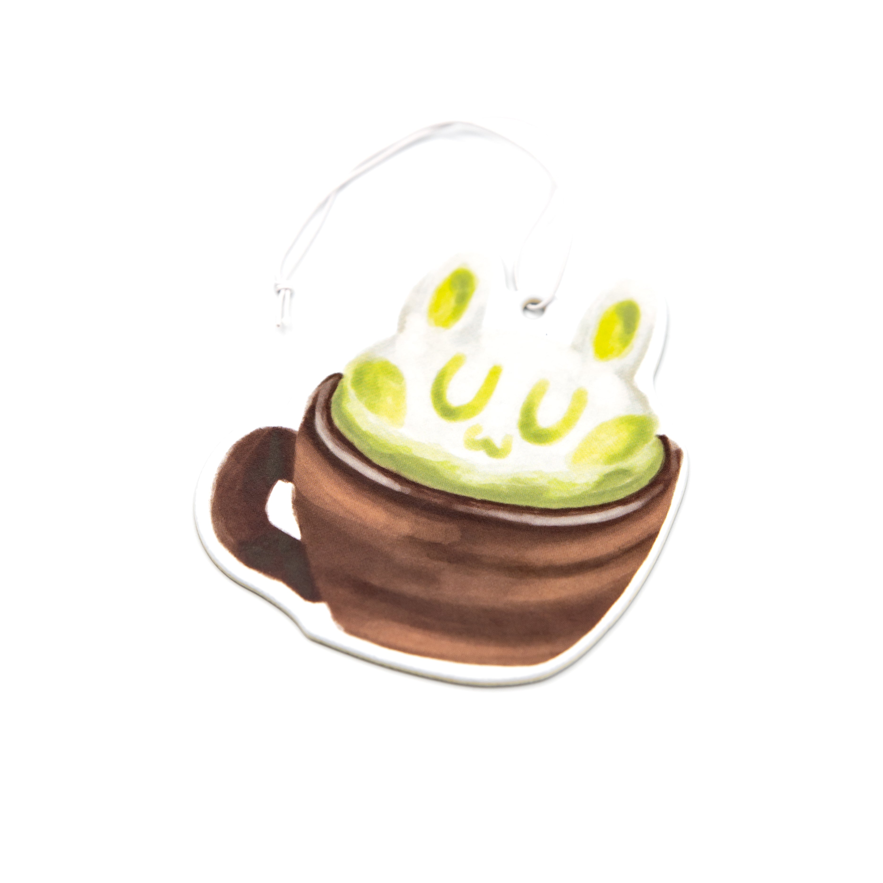 Green Tea Latte Air Freshener