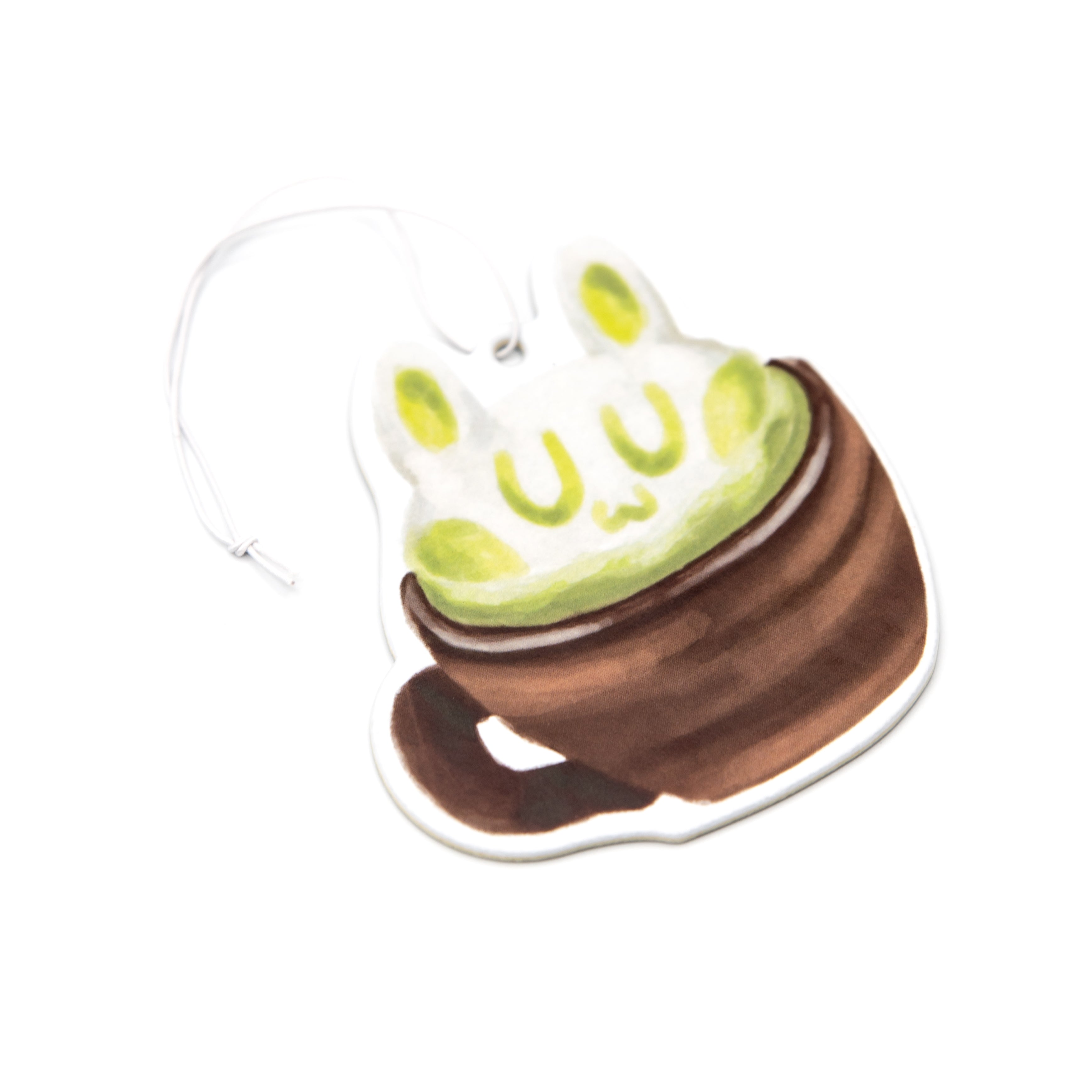 Green Tea Latte Air Freshener