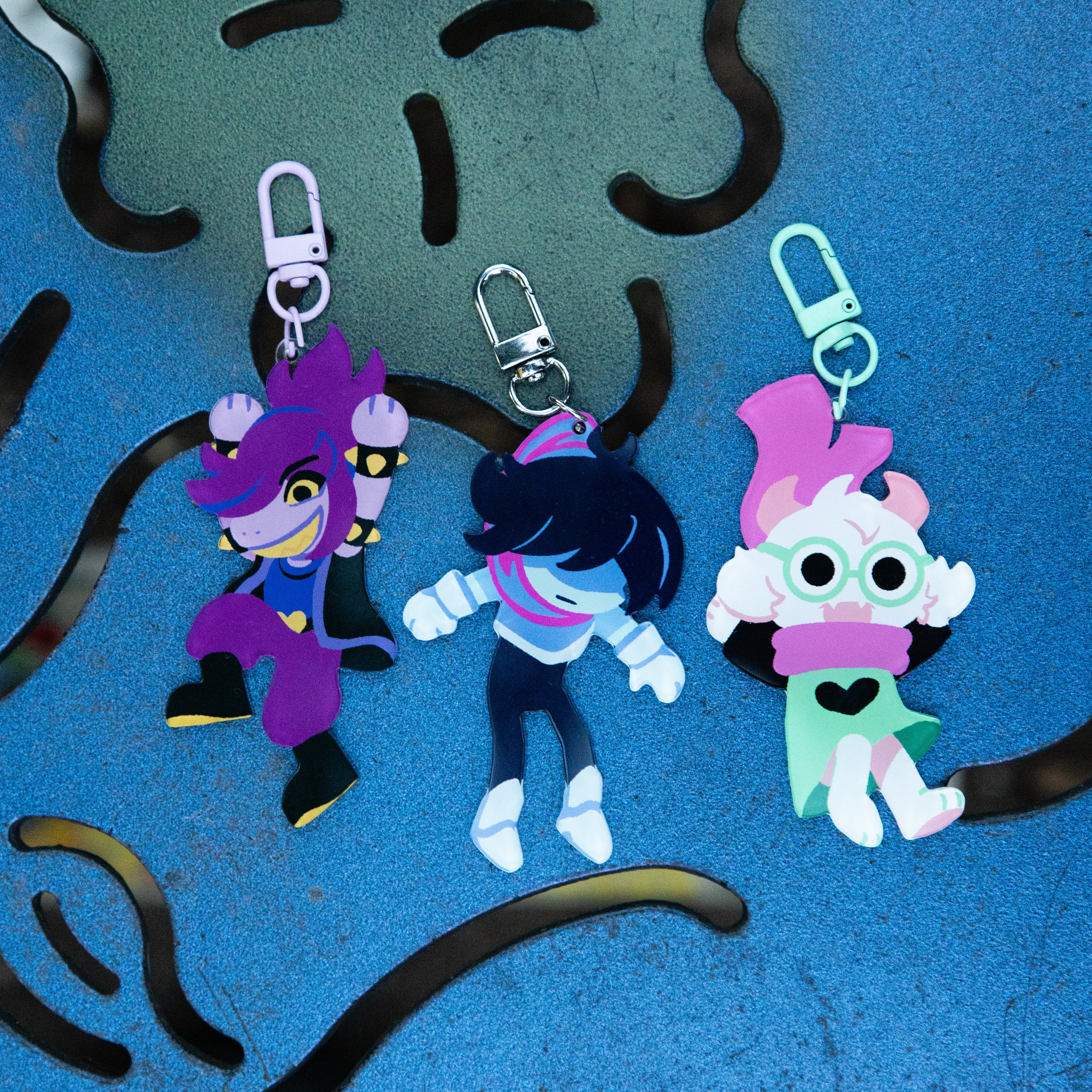 Deltarune Fan Acrylic Charms