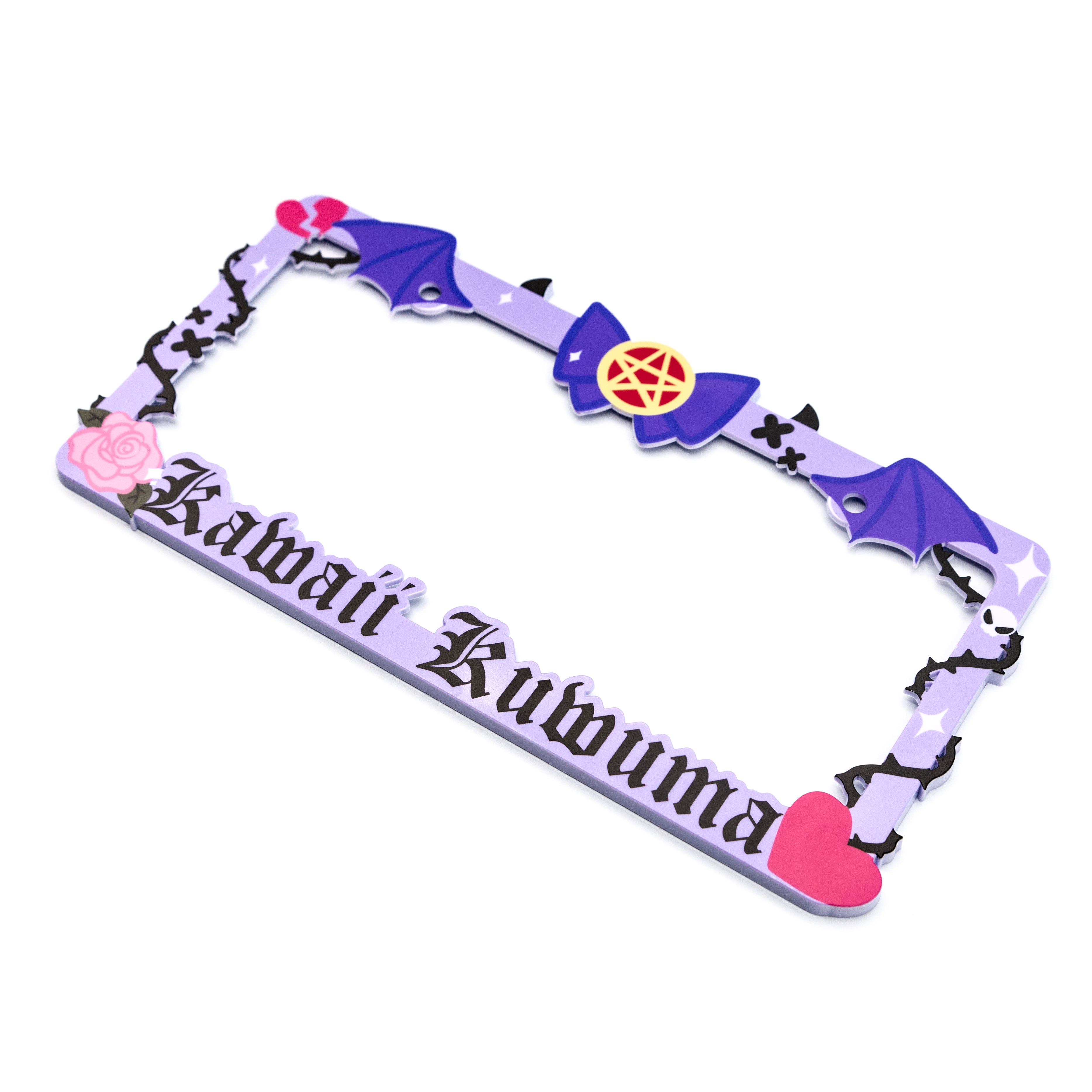 Dark Magical License Plate Frame