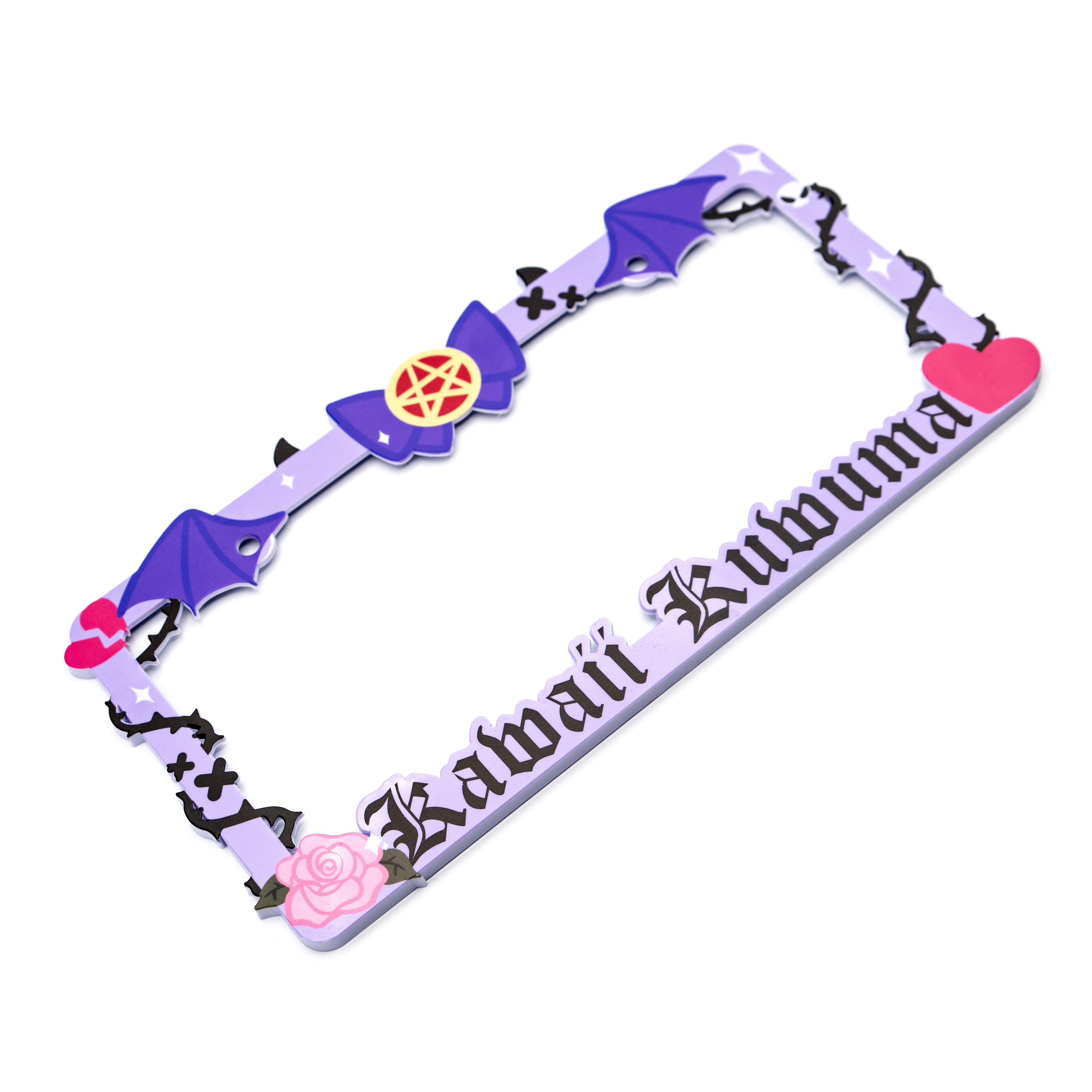 Dark Magical License Plate Frame