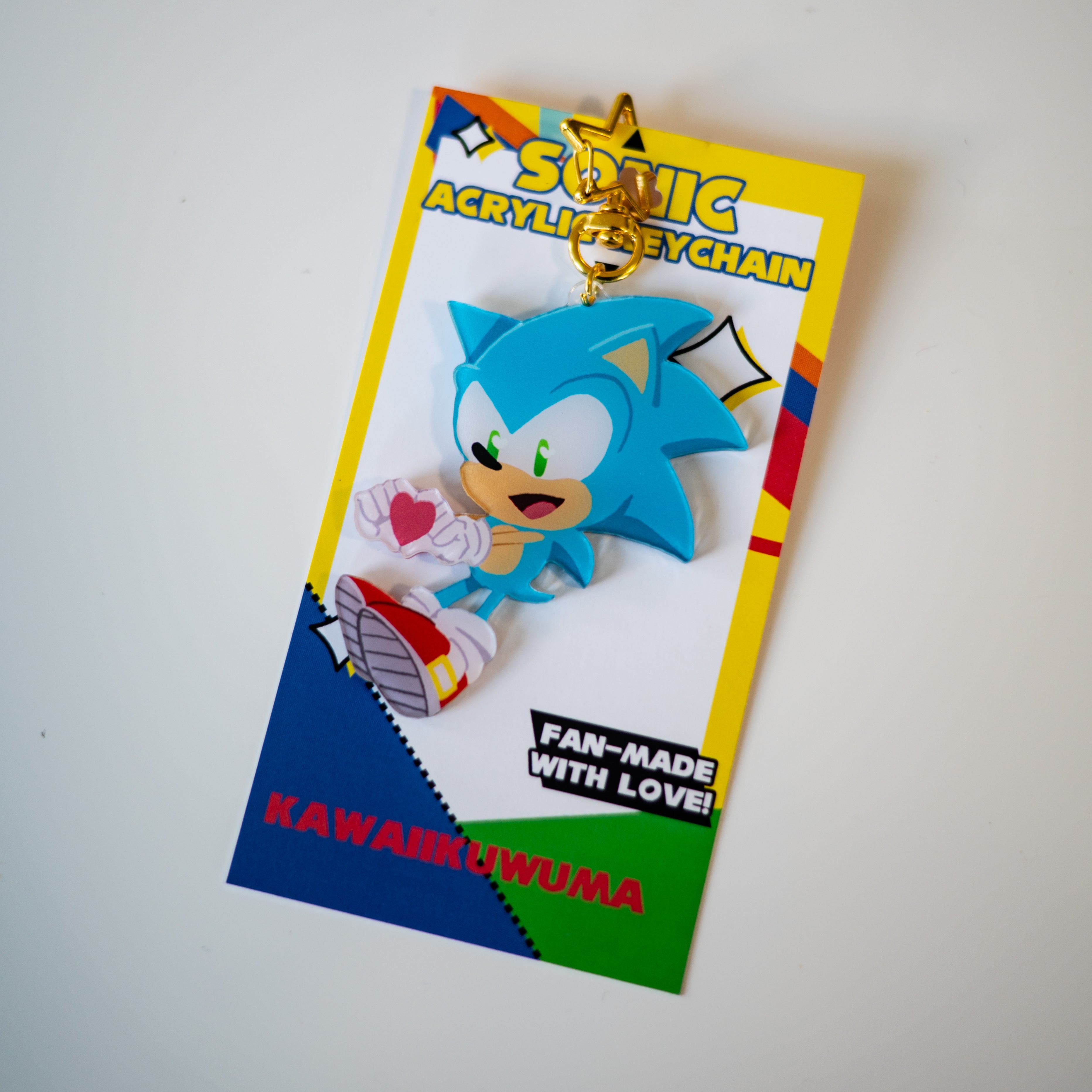Heart Sonic Keychain