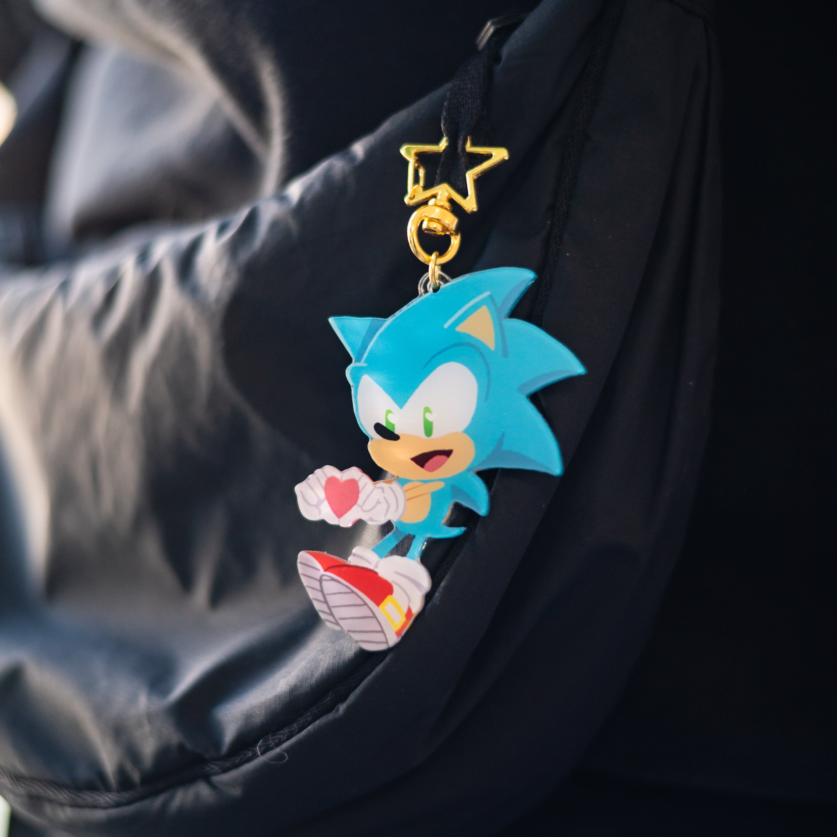Heart Sonic Keychain