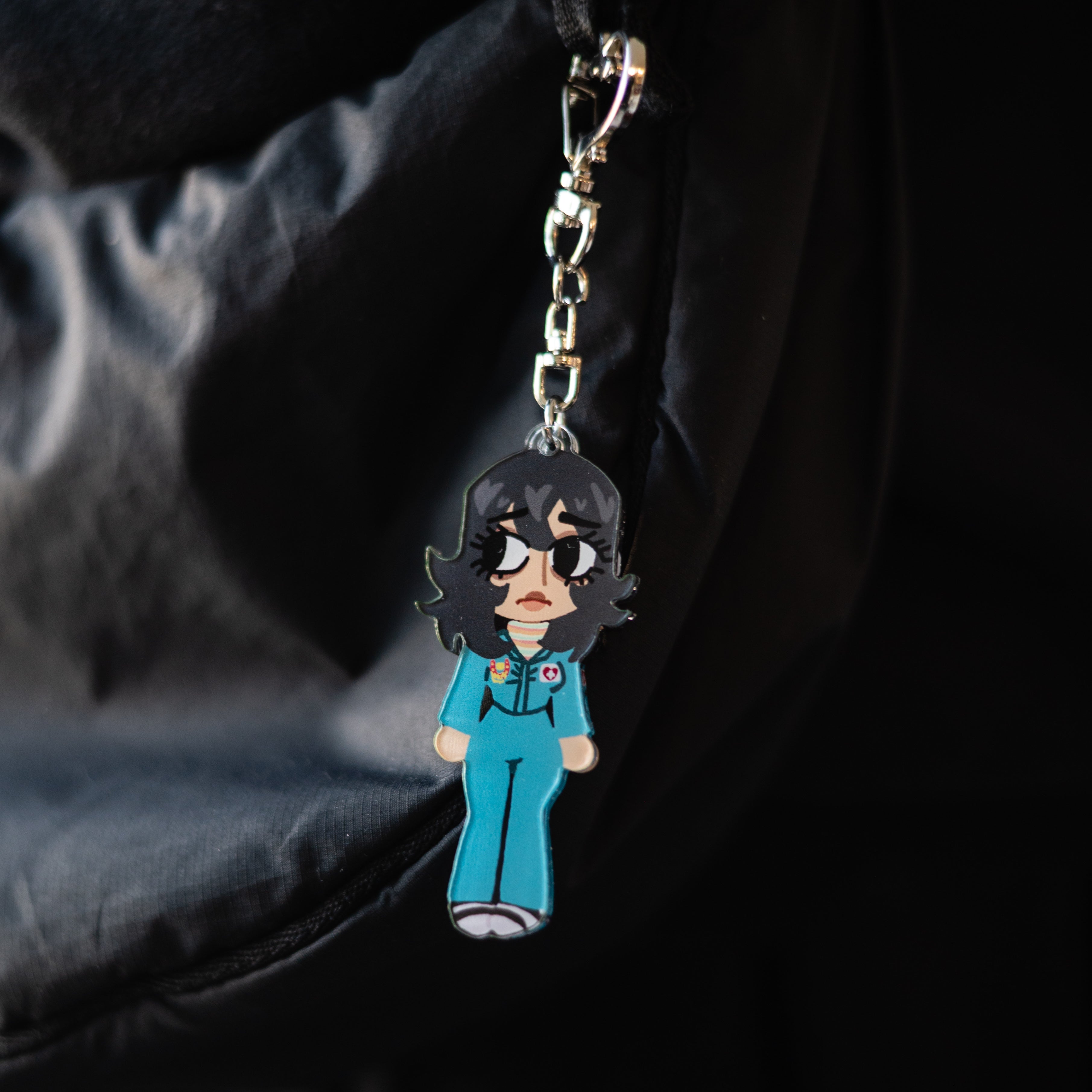 Anya Mouthwashing Keychain