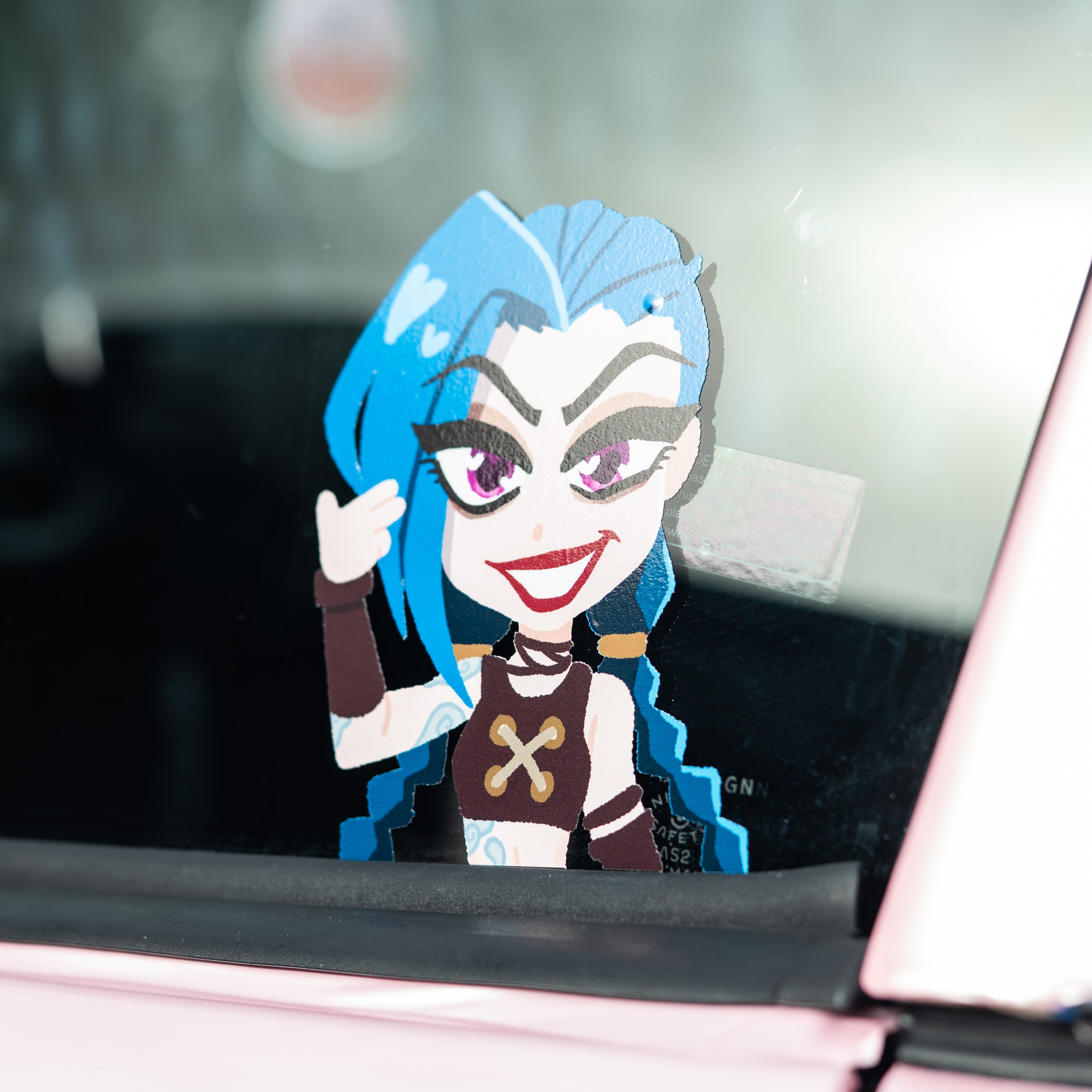 Jinx Peeking Sticker