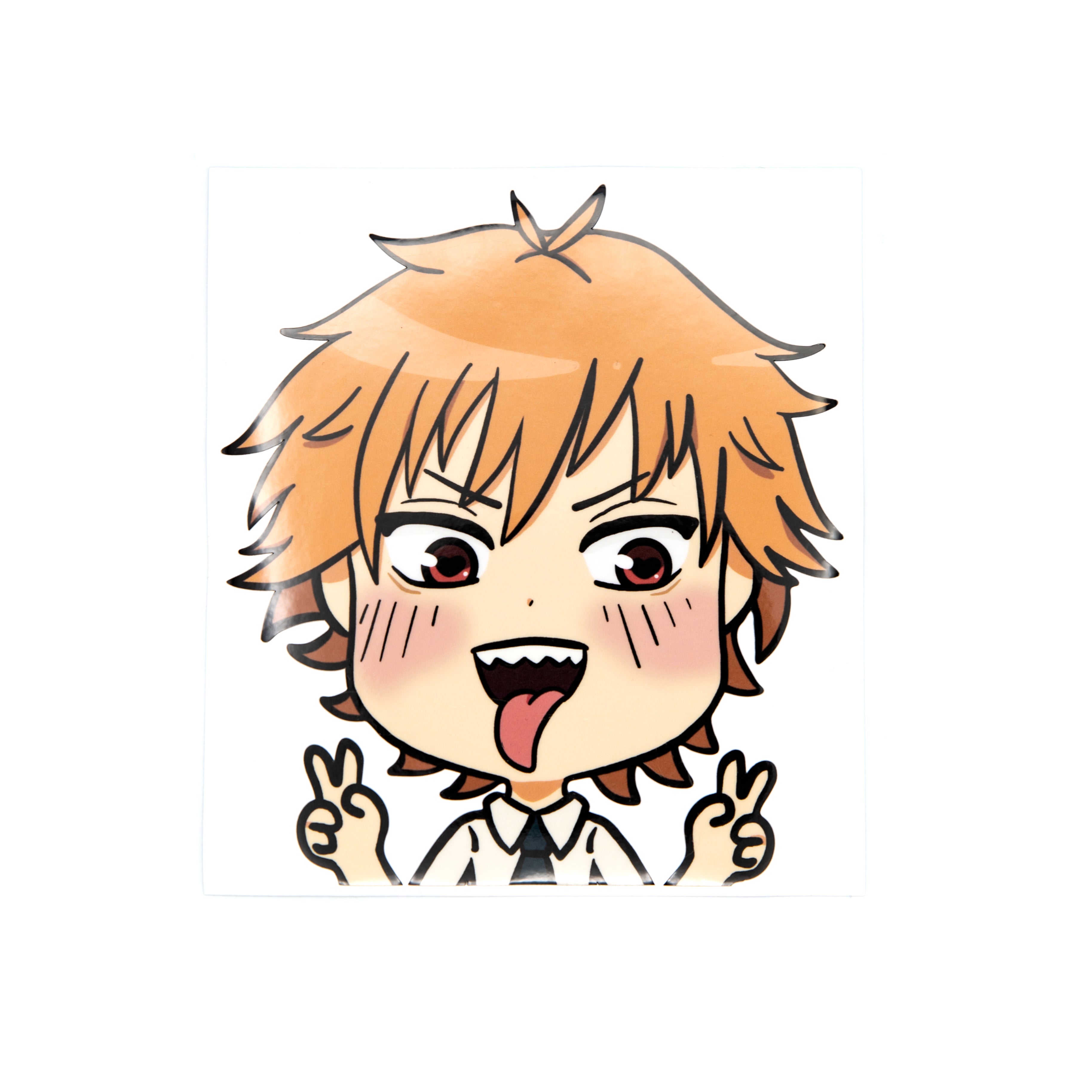 Denji Peeking Sticker