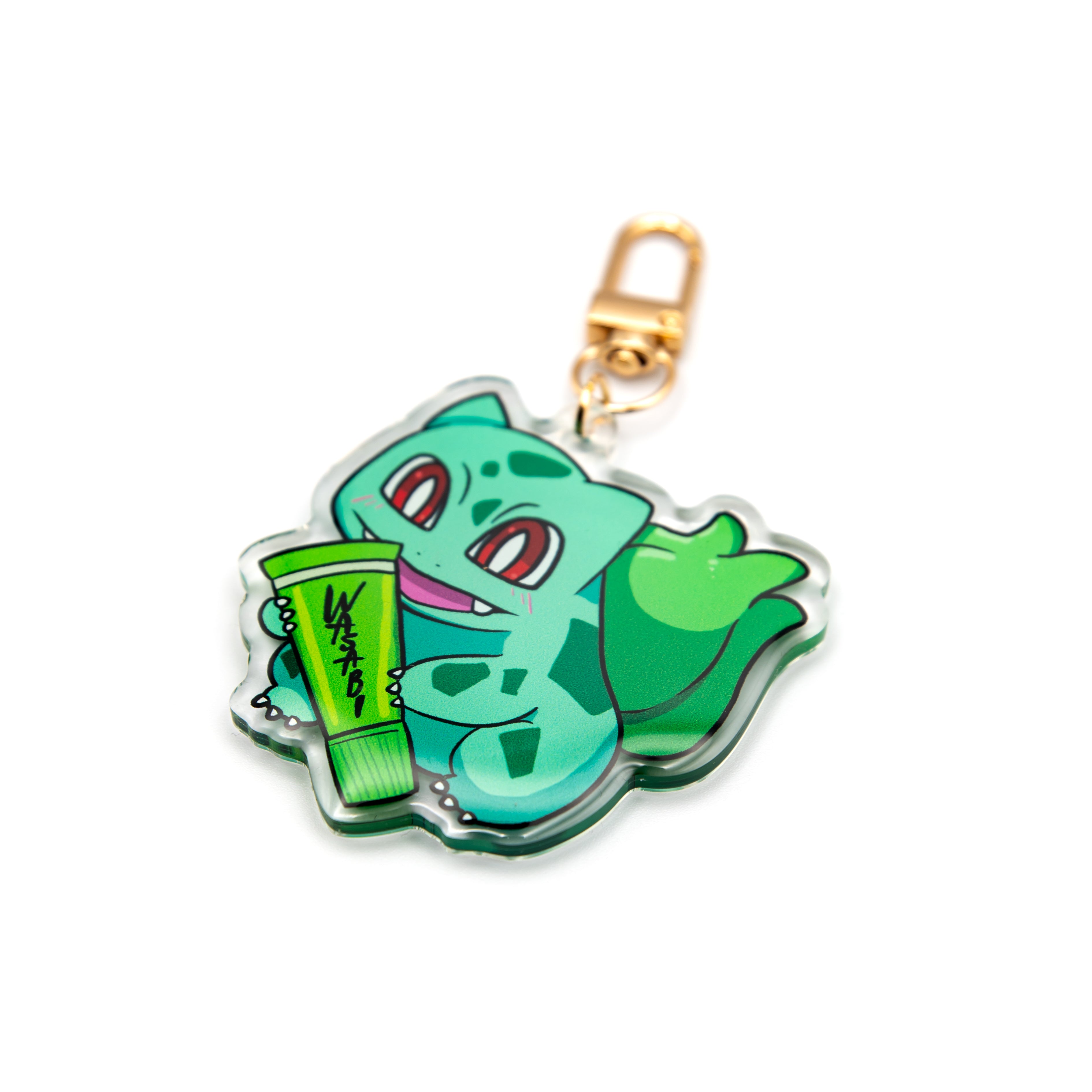 Wasabi Bulbasaur Charm