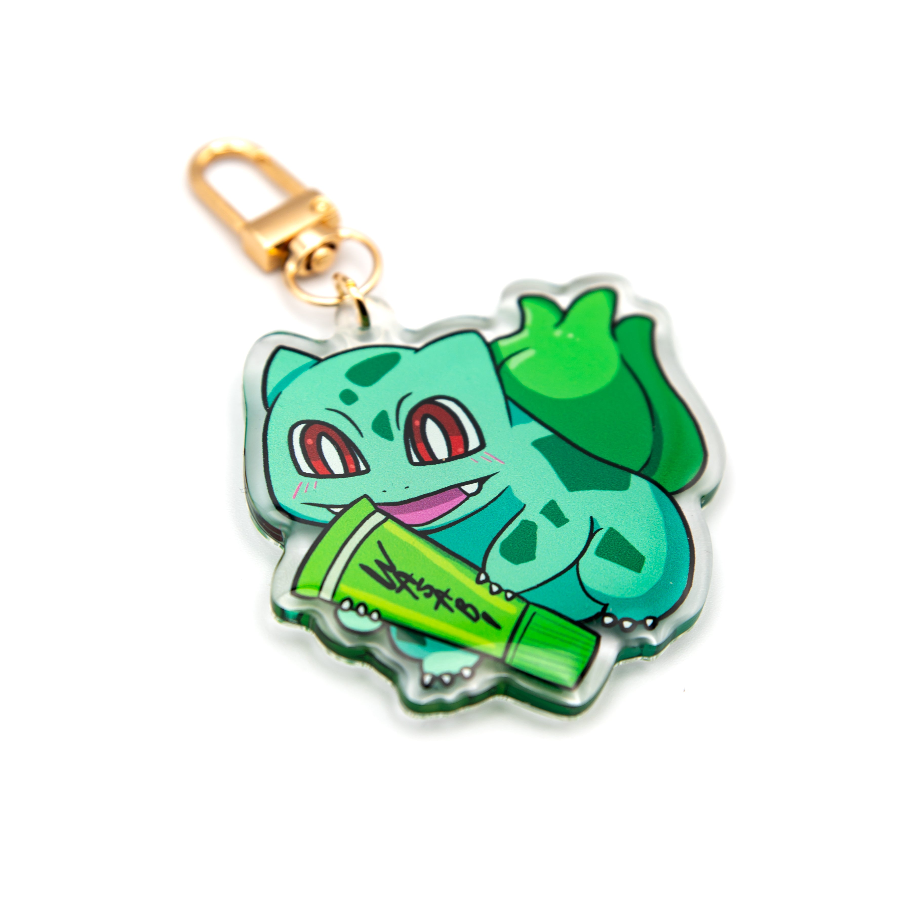 Wasabi Bulbasaur Charm