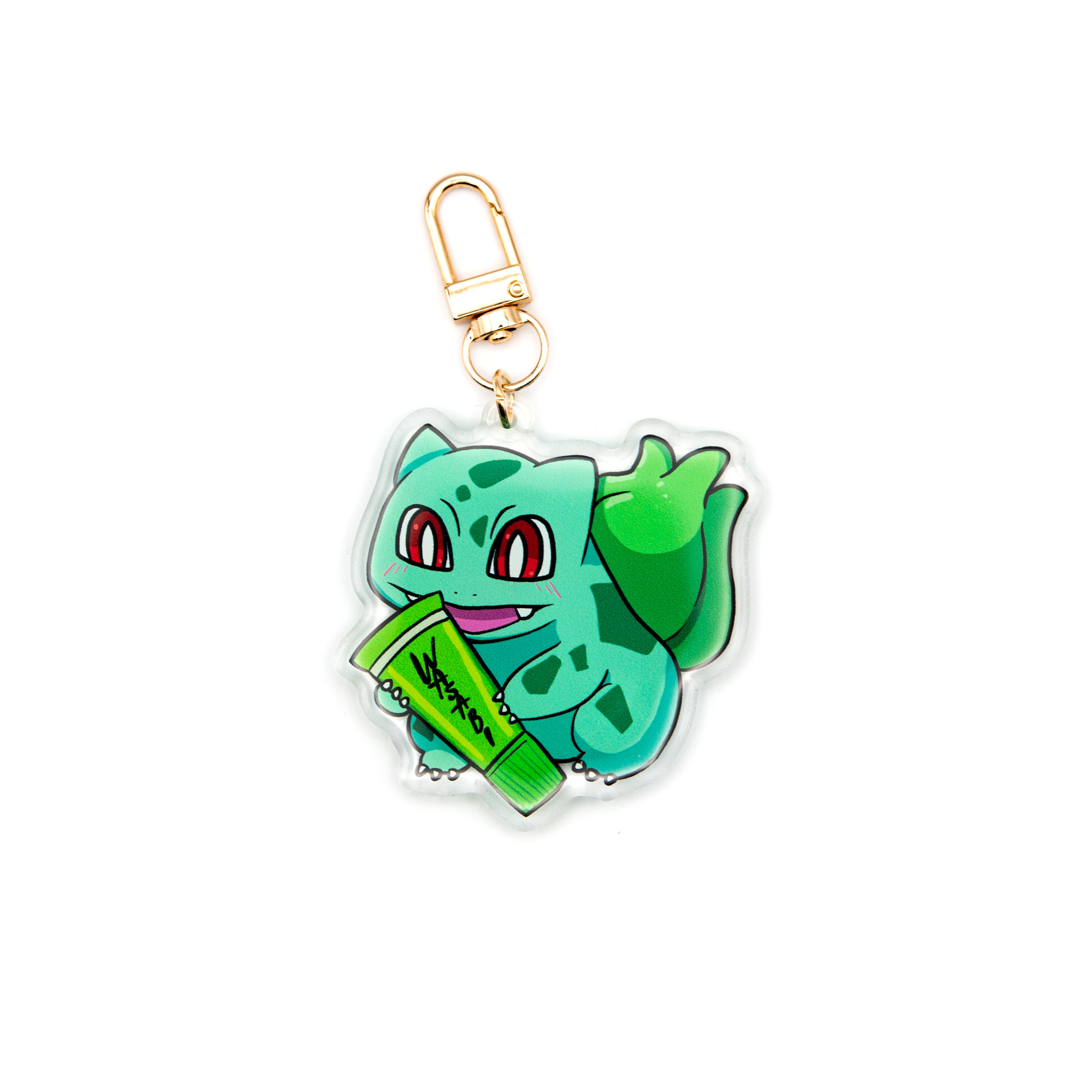 Wasabi Bulbasaur Charm