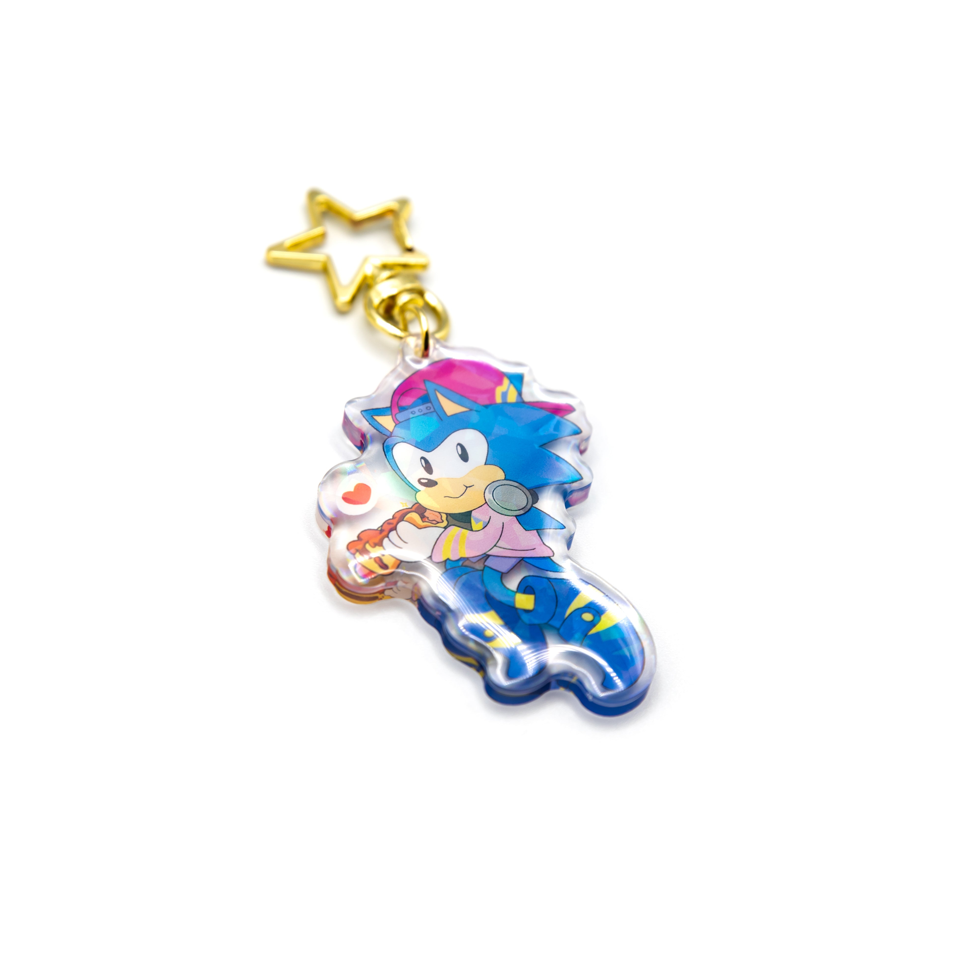 Sonics Favorite Clothes Holographic Charm