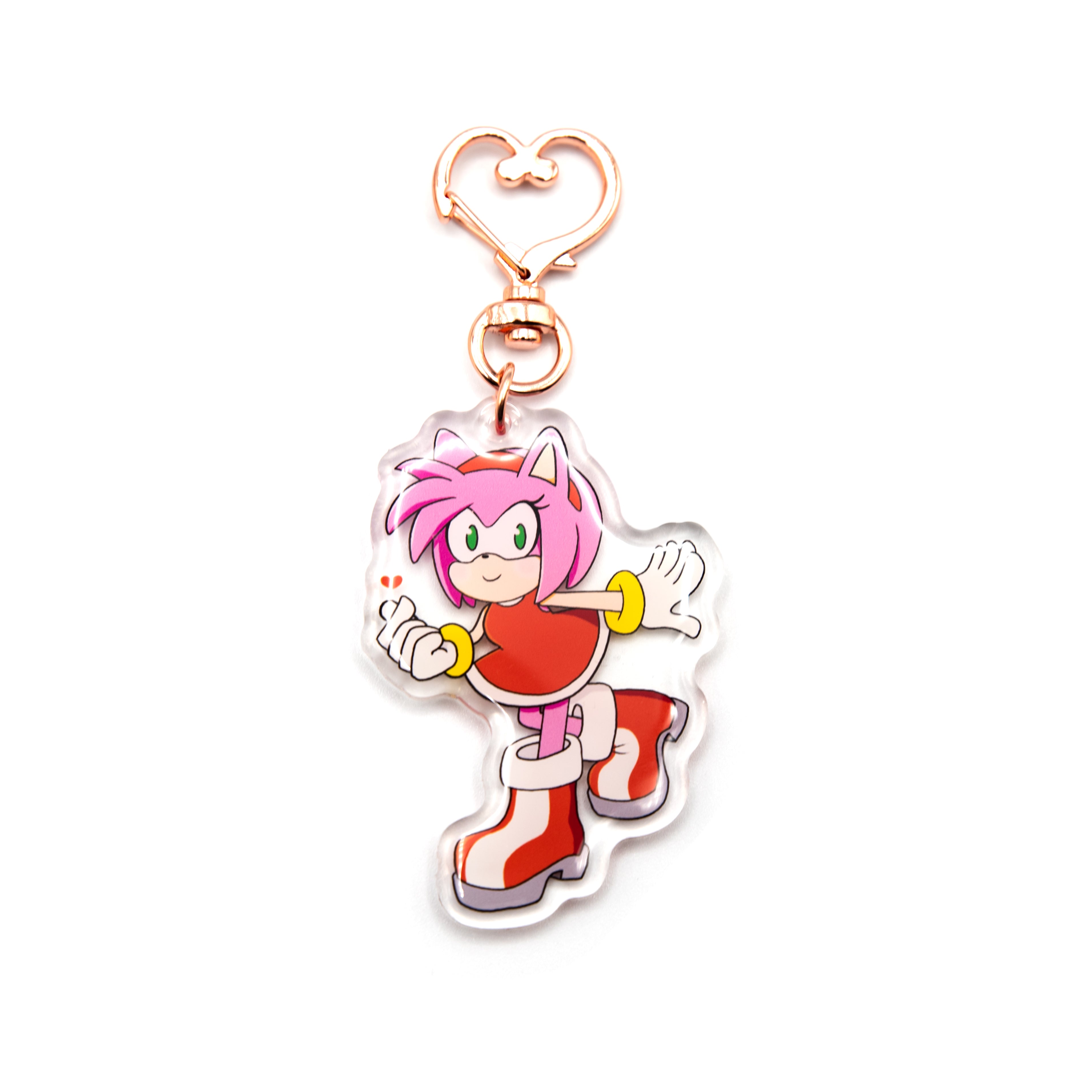 Amy Rose Acrylic Charm