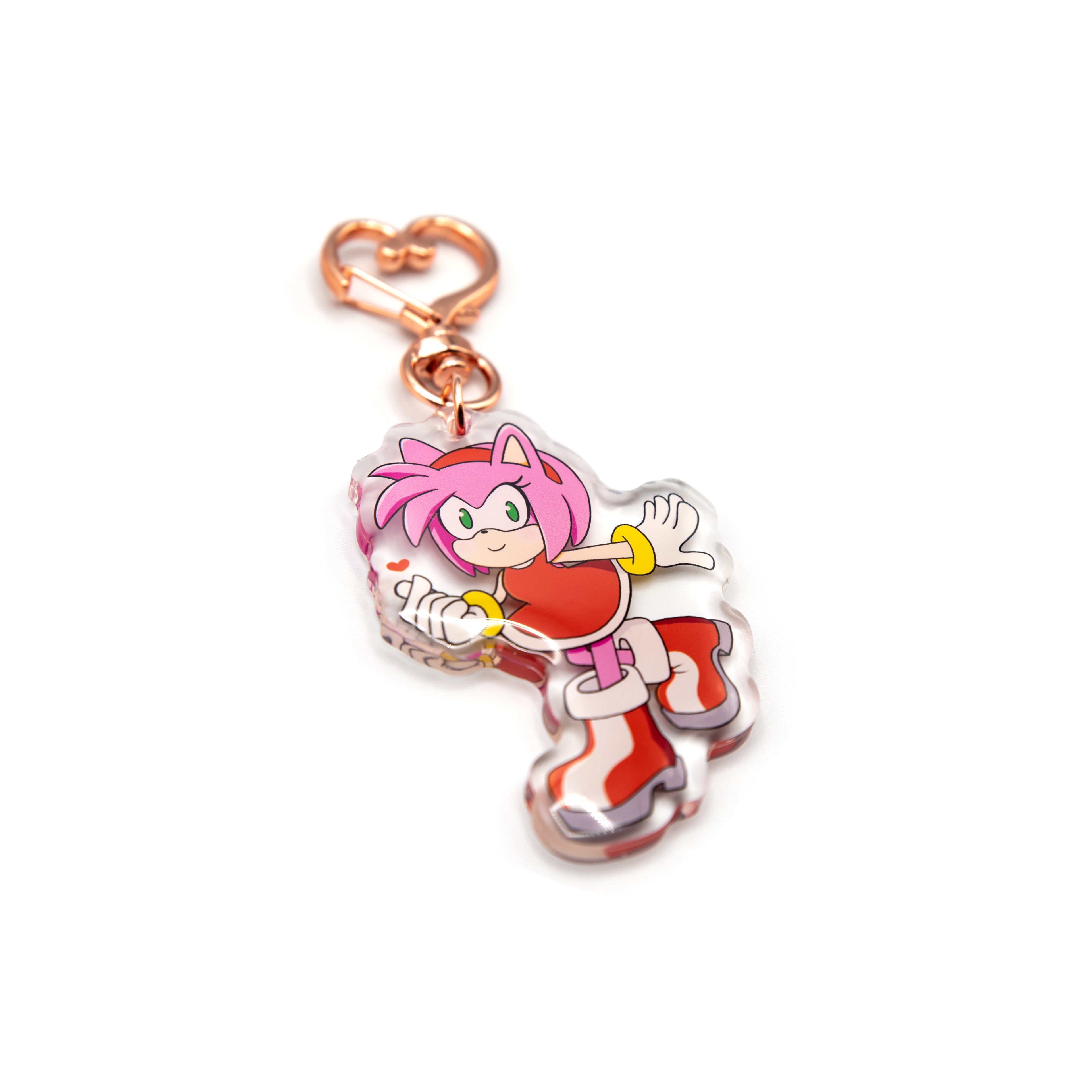 Amy Rose Acrylic Charm