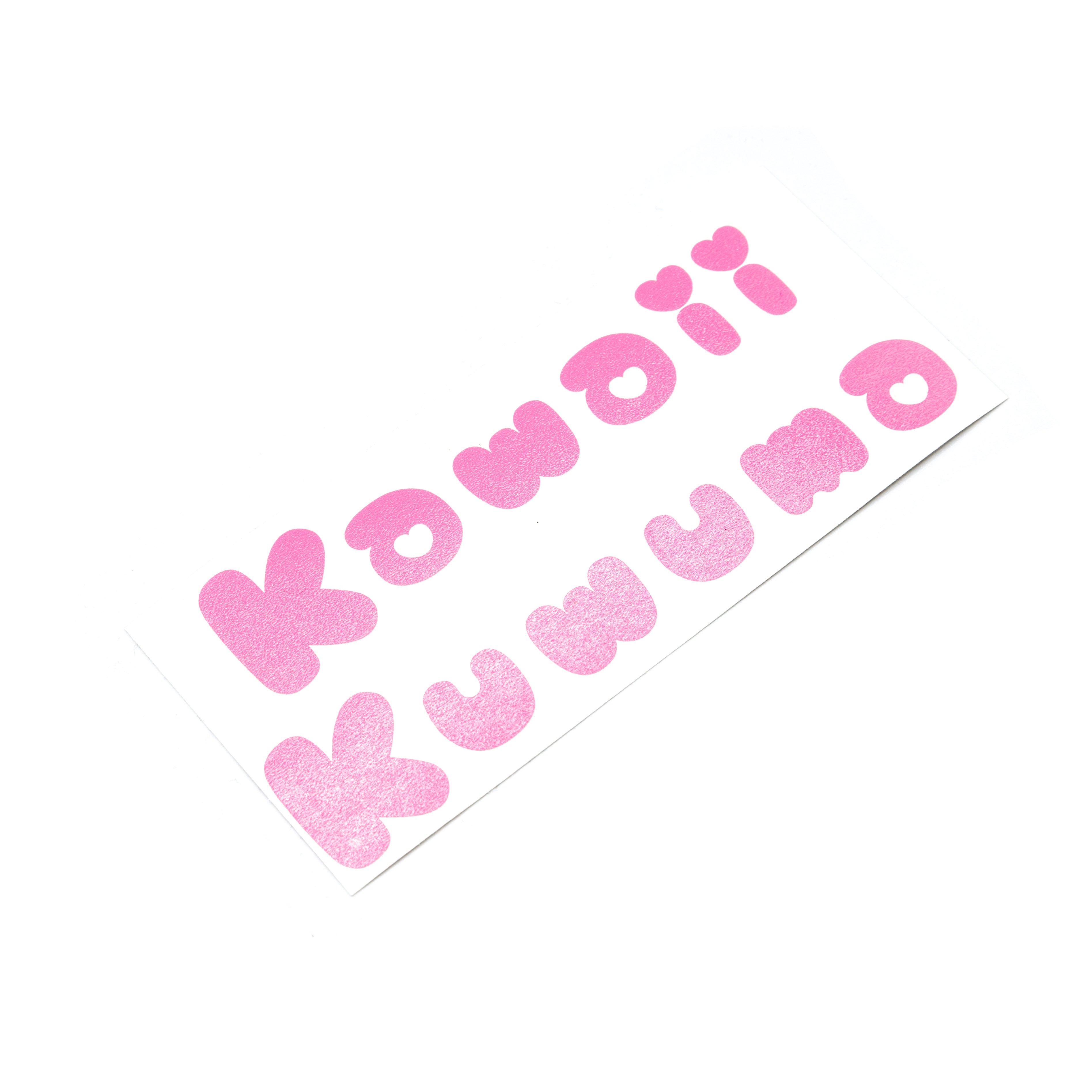 Kawaii Kuwuma Logo Die-Cut