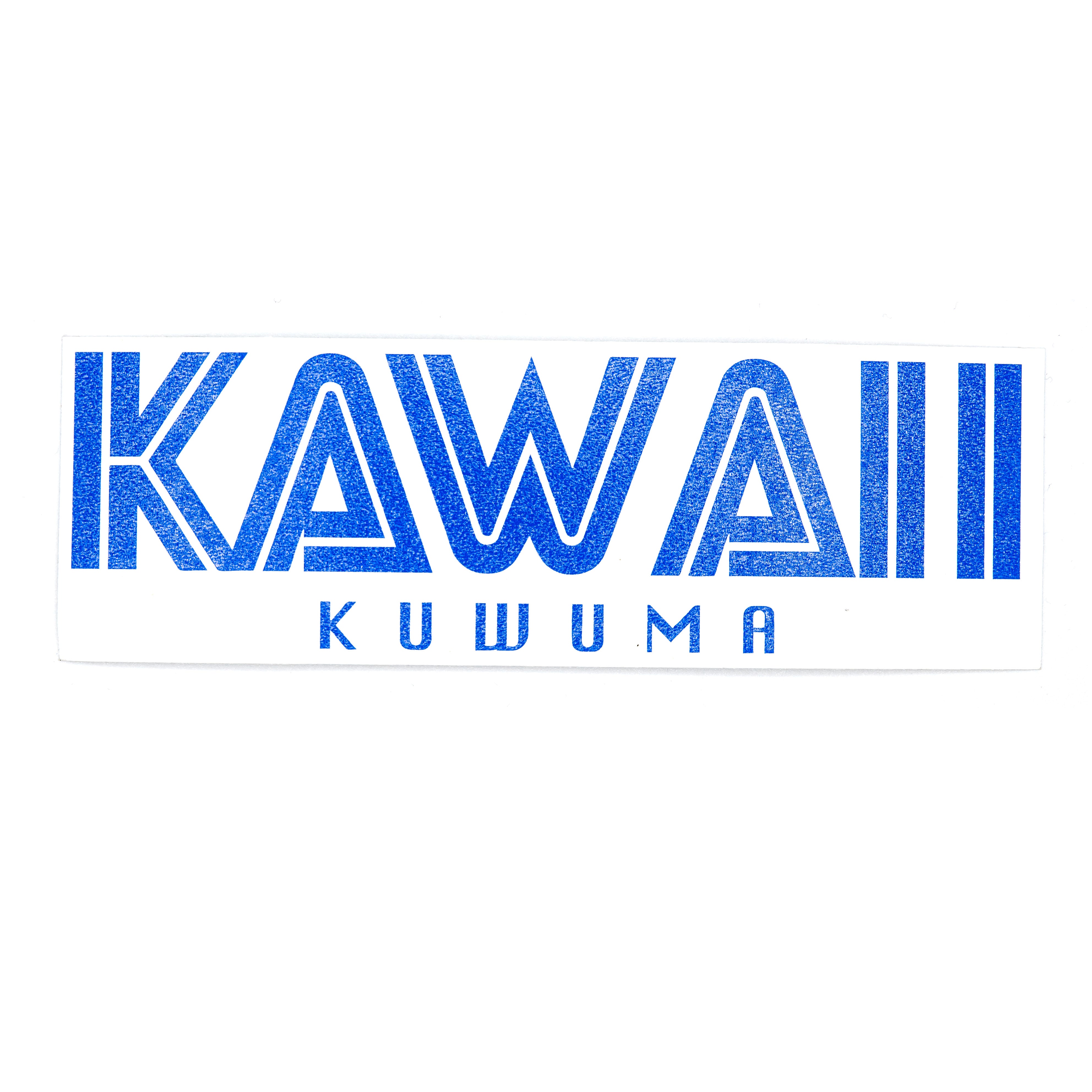 SEGAAAA Kawaii Kuwuma Logo Die-Cut