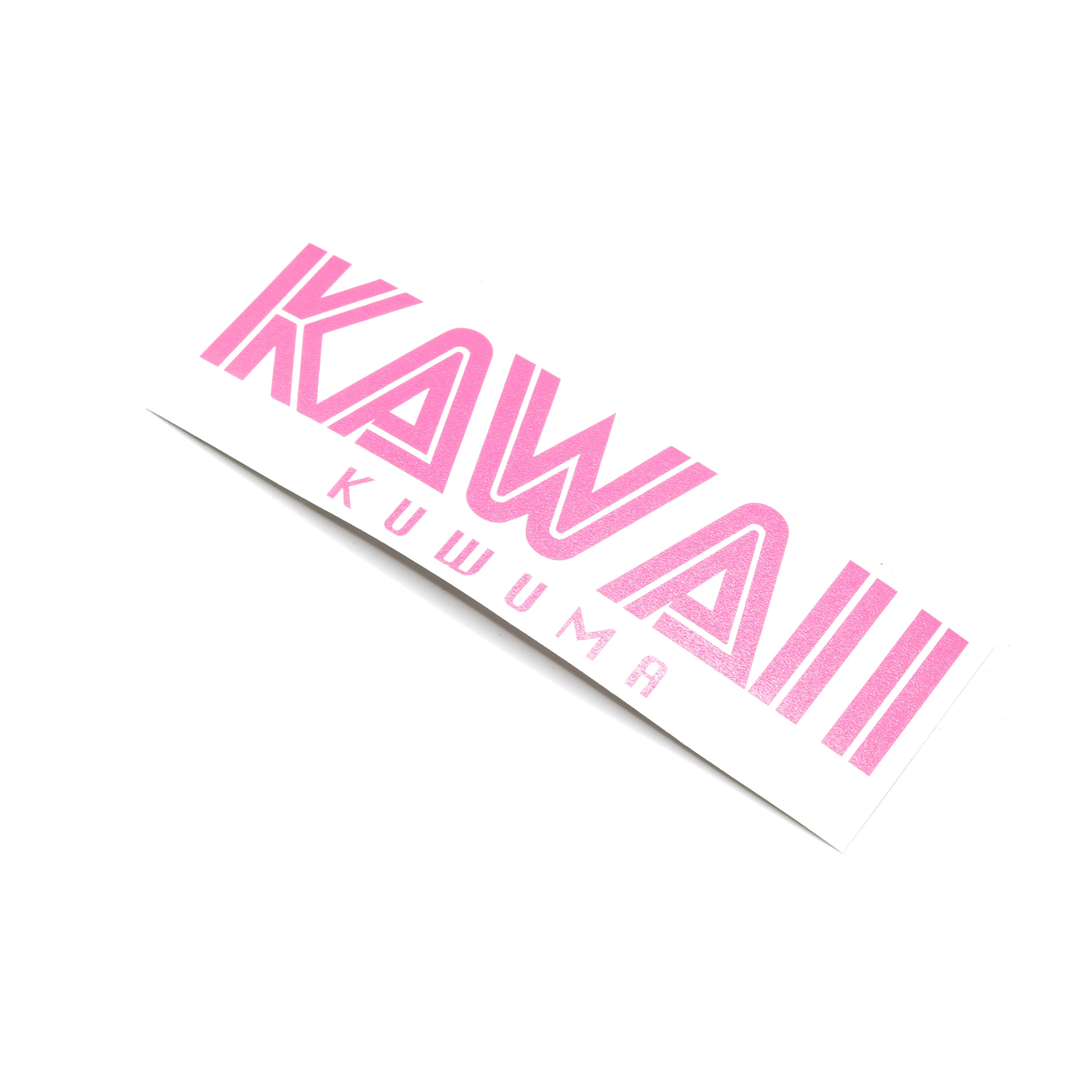 SEGAAAA Kawaii Kuwuma Logo Die-Cut