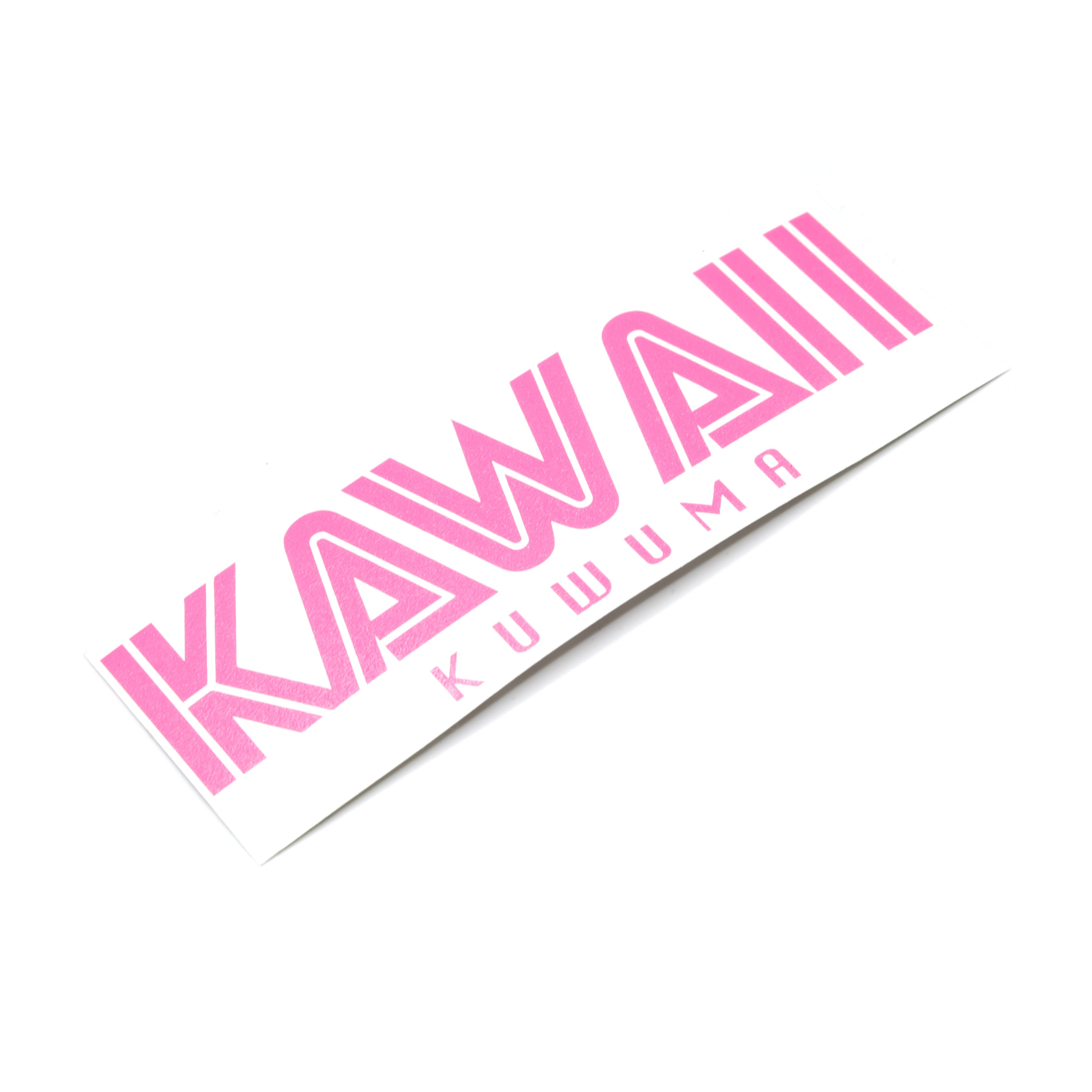 SEGAAAA Kawaii Kuwuma Logo Die-Cut