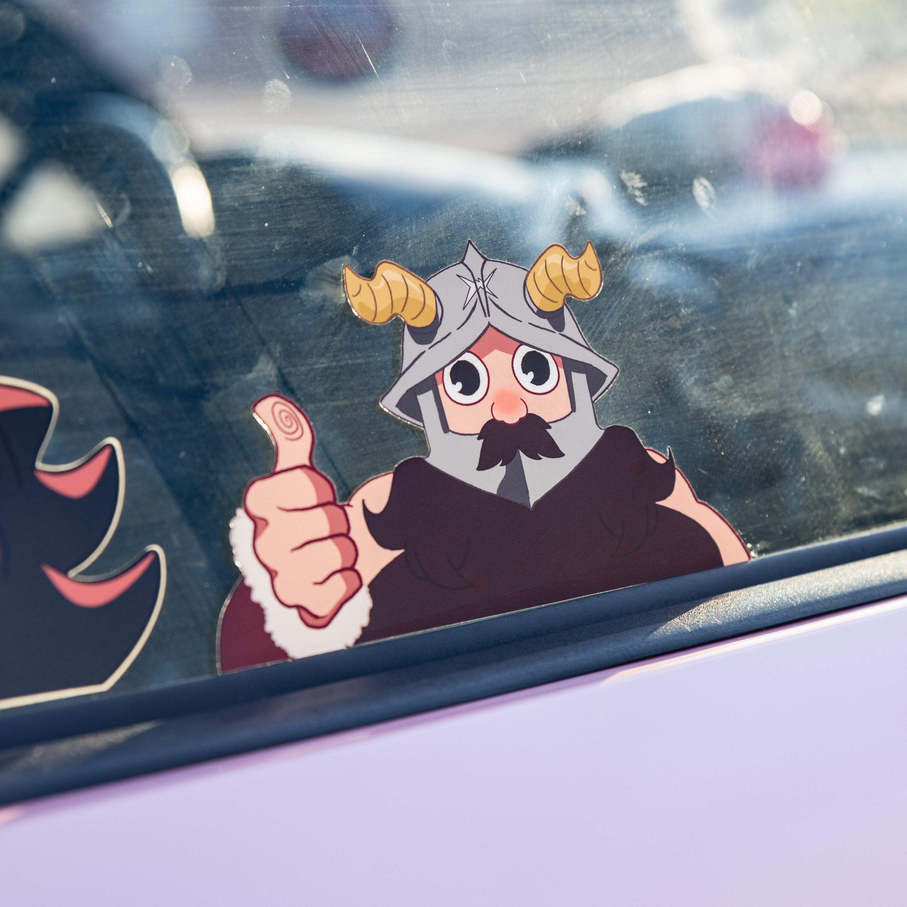 Senshi Peeking Sticker