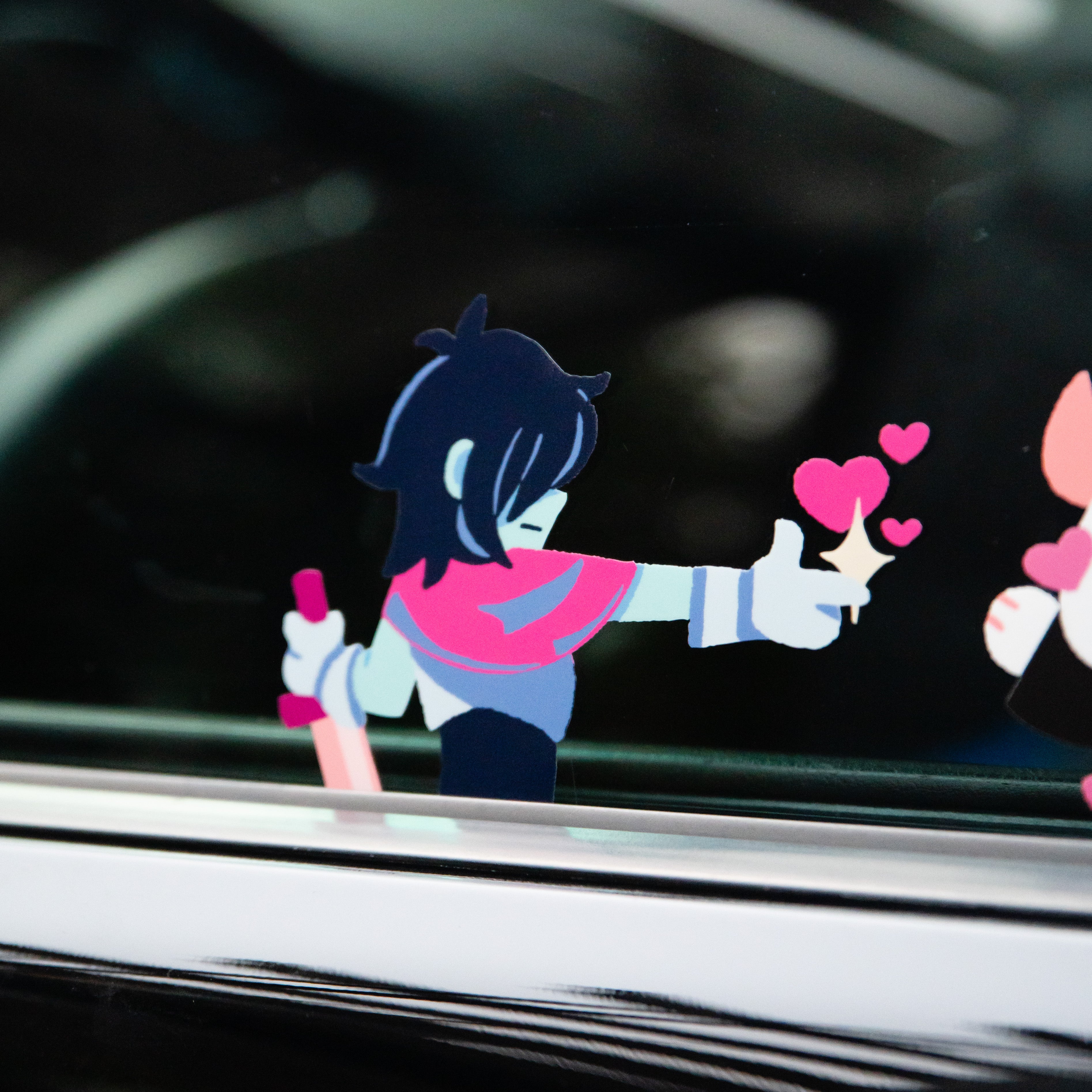 Deltarune Peeking Stickers