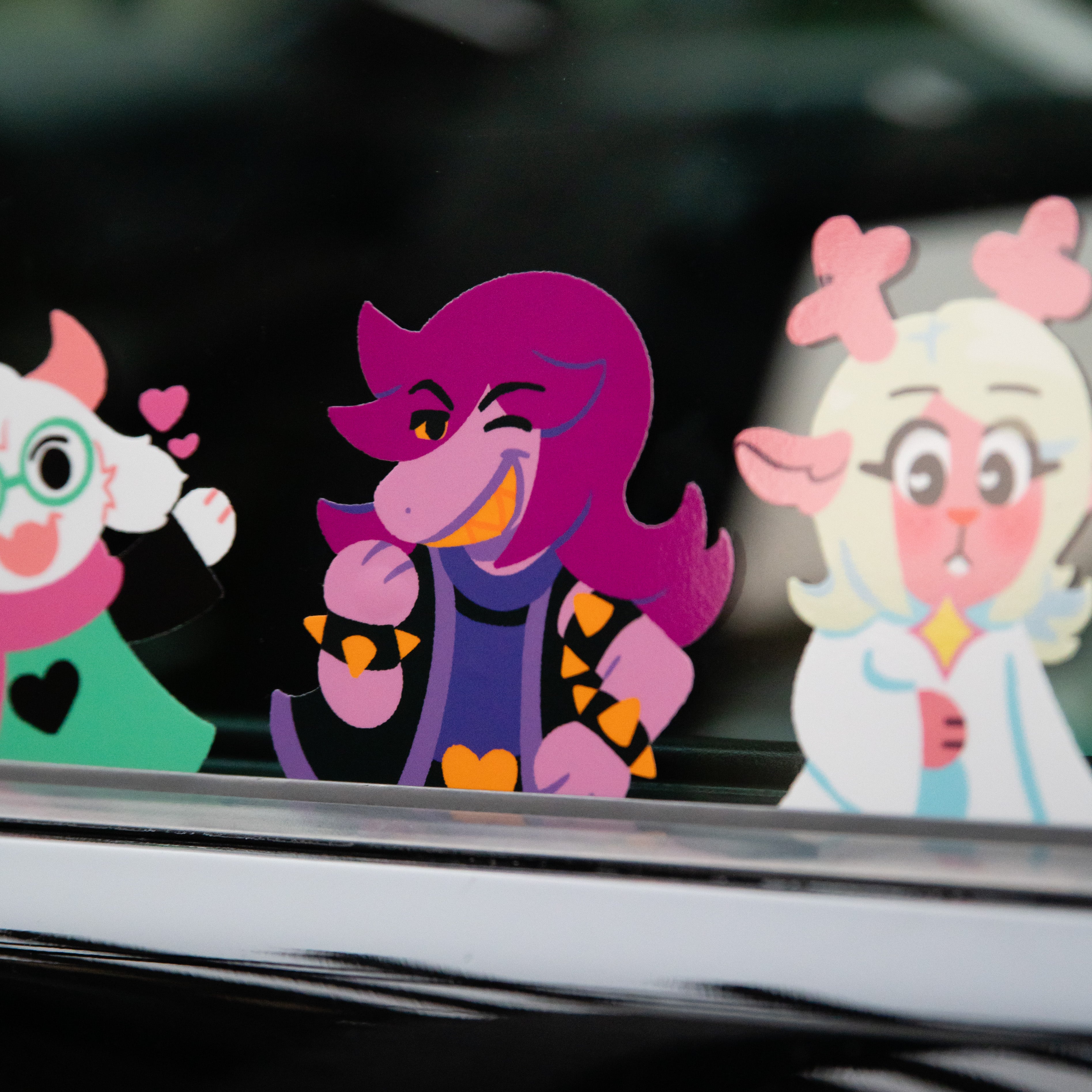 Deltarune Peeking Stickers