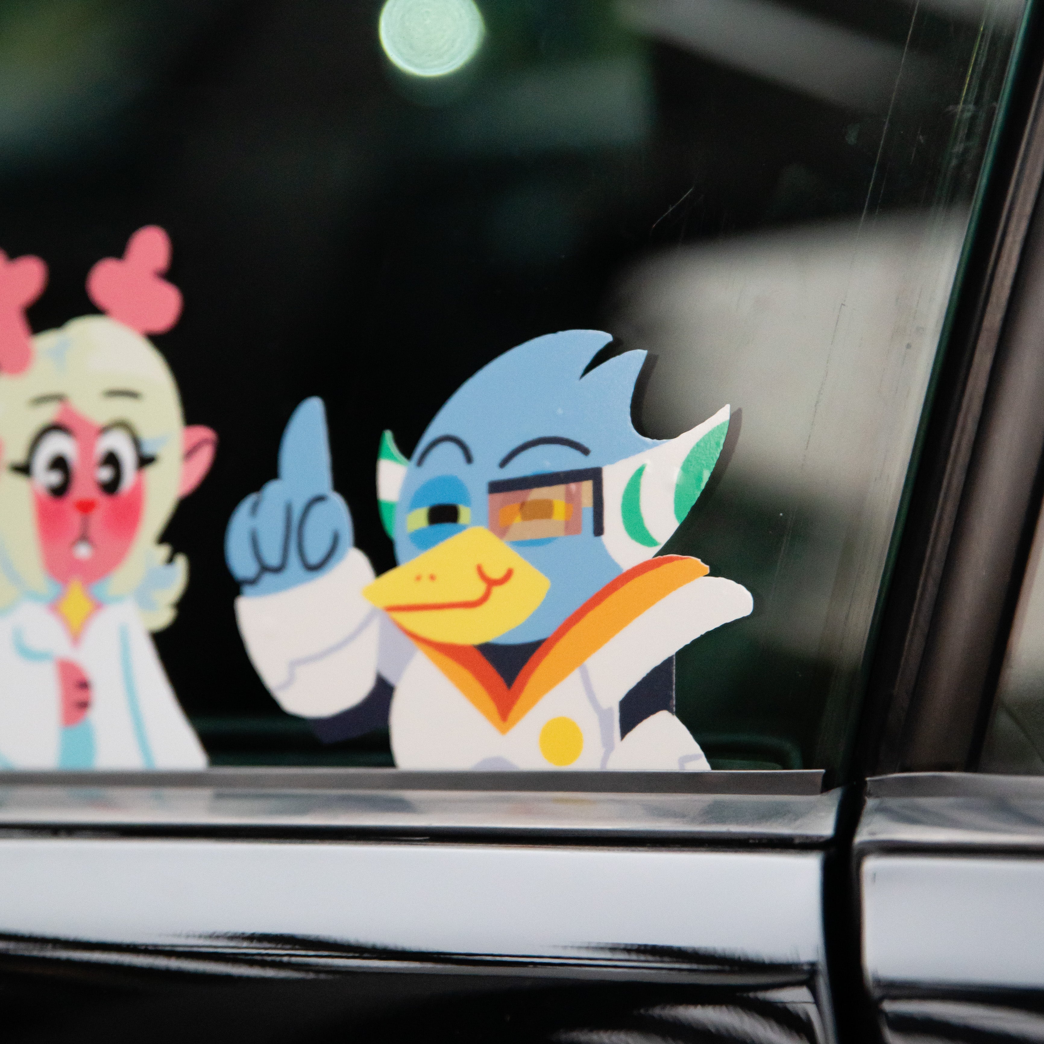 Deltarune Peeking Stickers