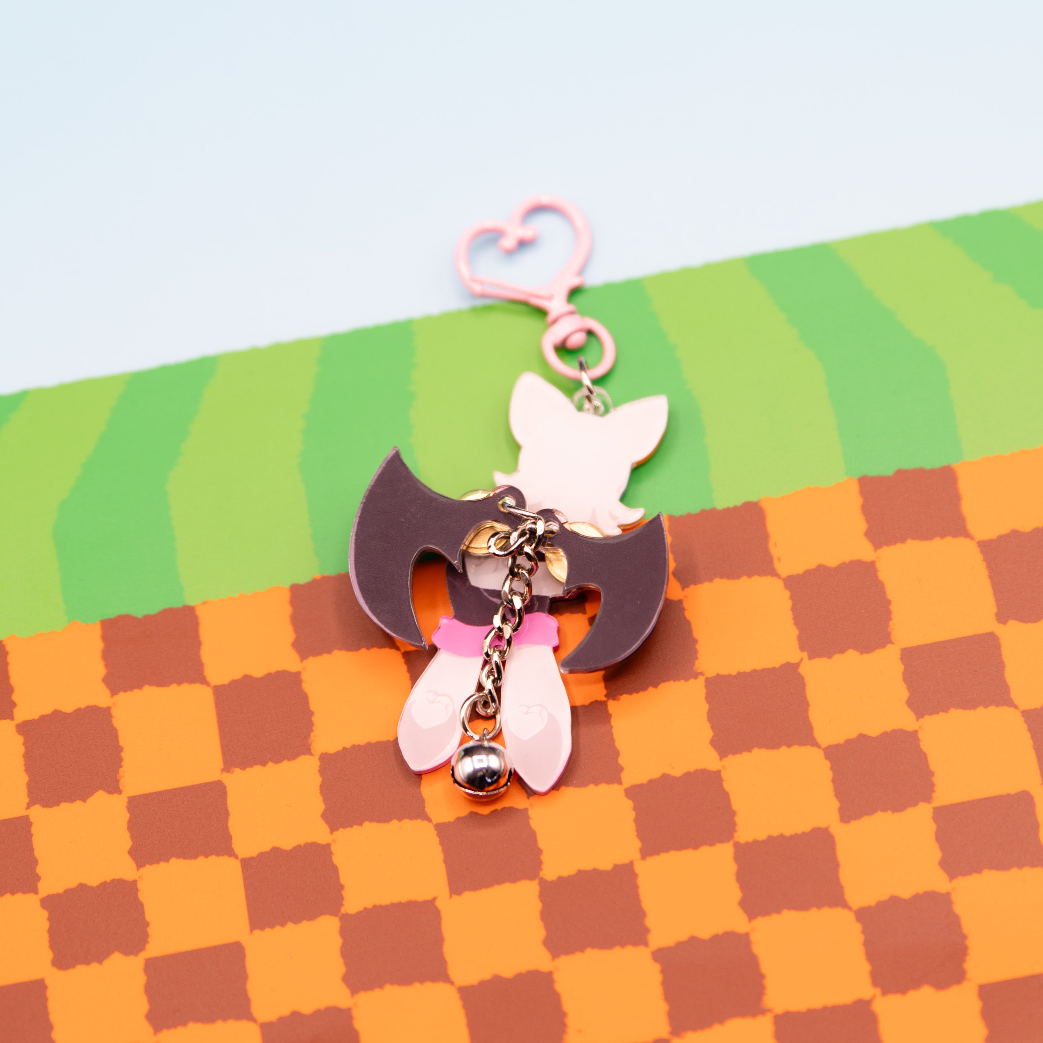 Sanic Fan Acrylic Charms