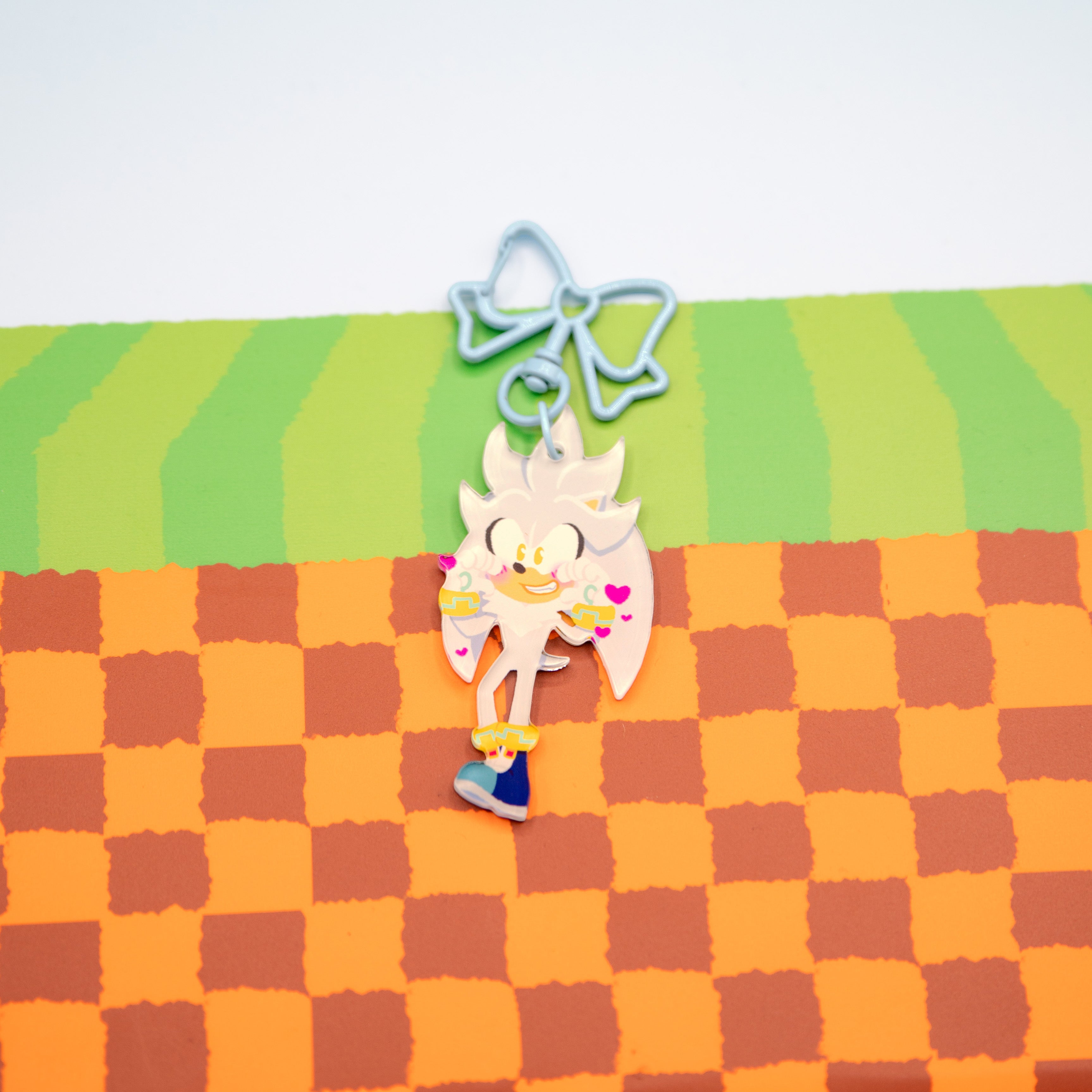 Sanic Fan Acrylic Charms