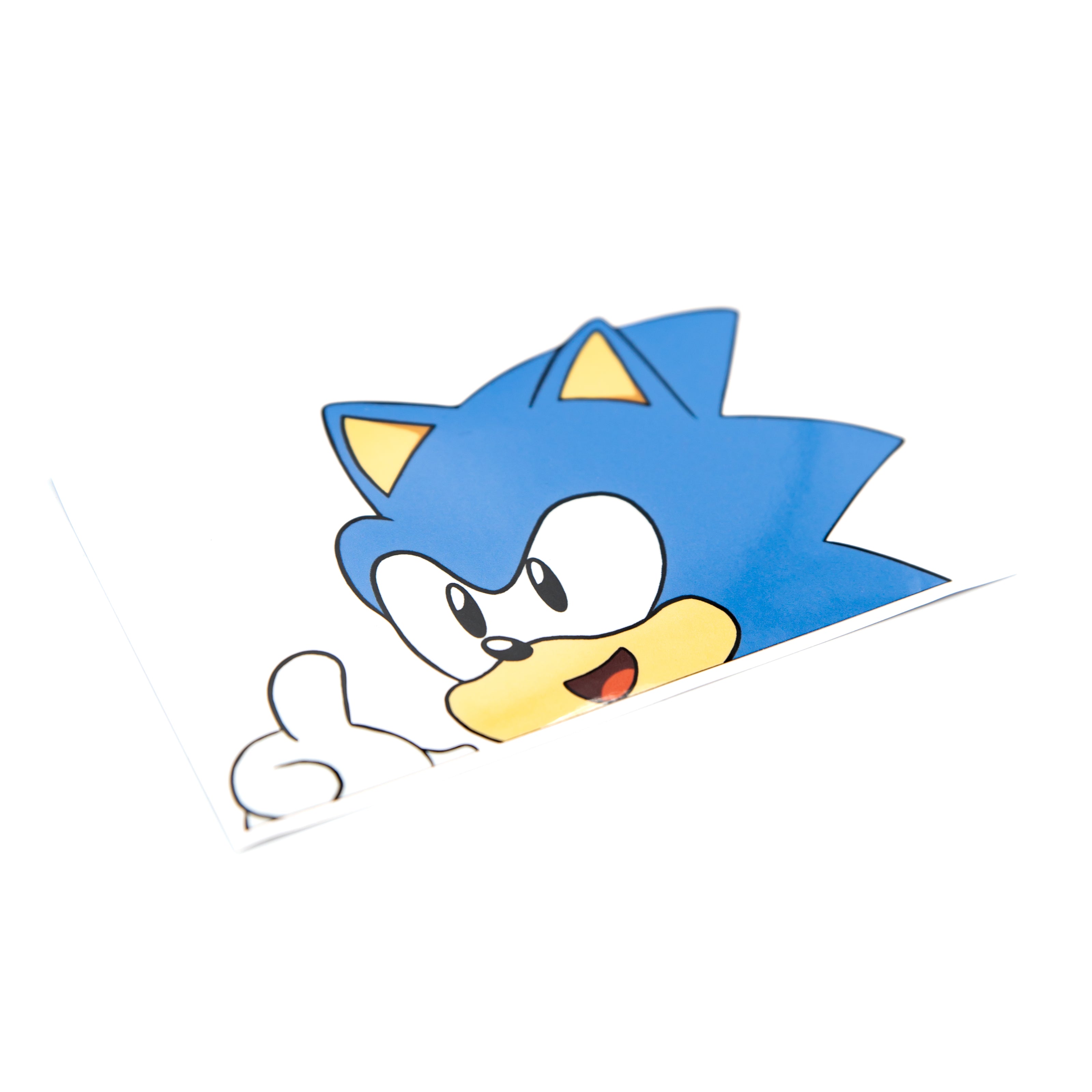 Window Décor Decals, Stickers & Vinyl Art Sonic The Hedgehog Peeking Sticker Funny Laptop Car Window Bumper 4x4 JDM Decal | Australia Bumper Stickers For Car - Foto 11
