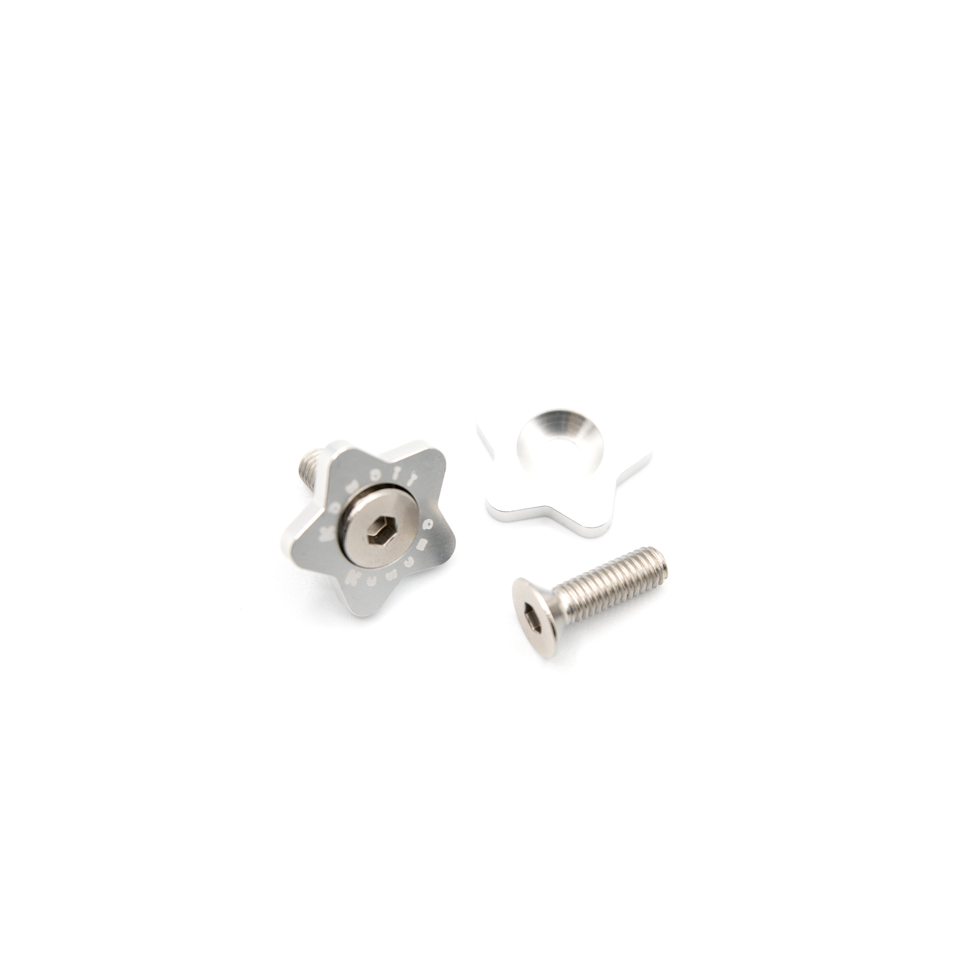 Star Shaped Washer Dress Up Hardware with M6 bolt