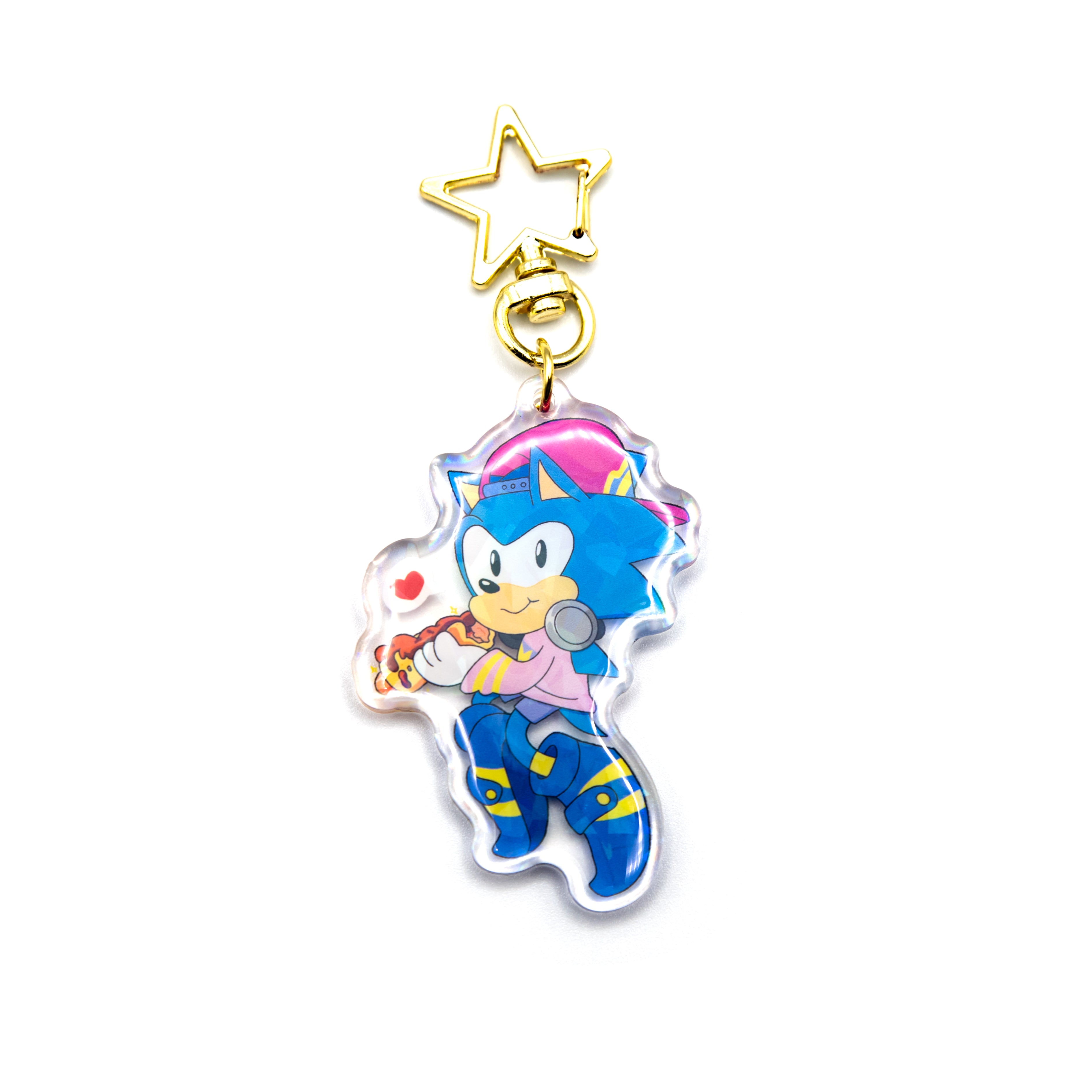 Sonics Favorite Clothes Holographic Charm