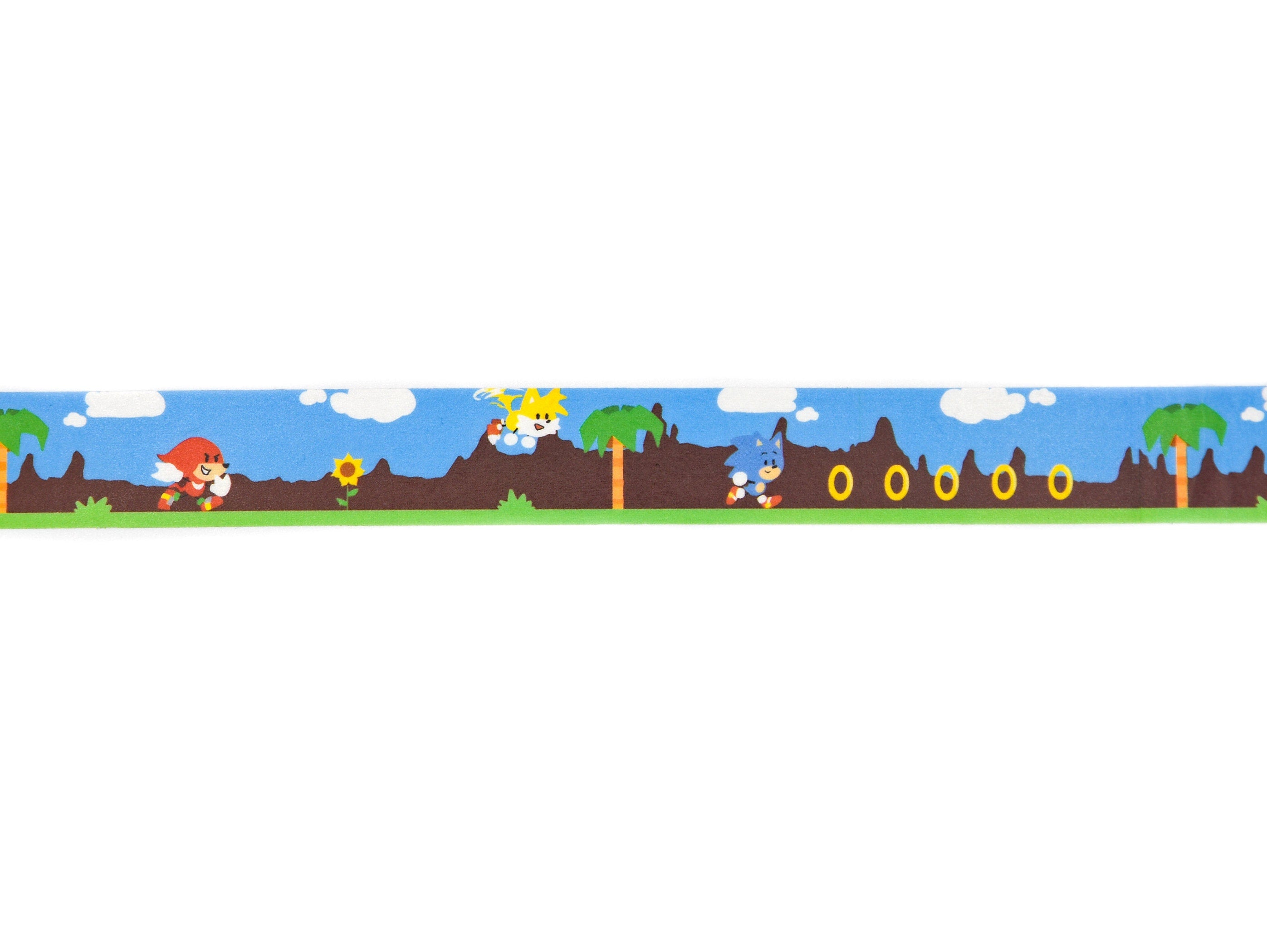 Sonic and Tails Washi Tape & Knuckles